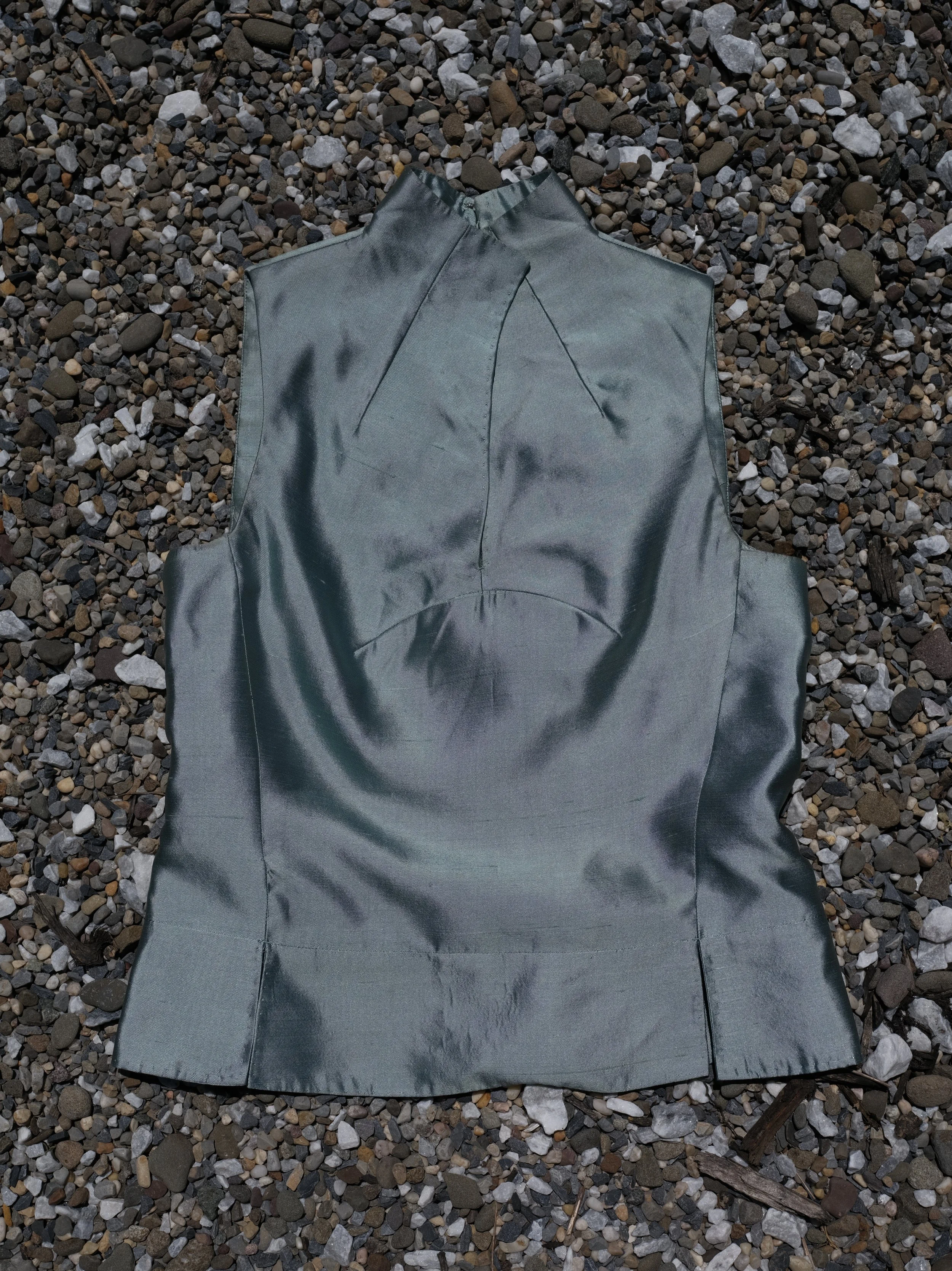 Chado by Ralph Rucci 1990s Silk top