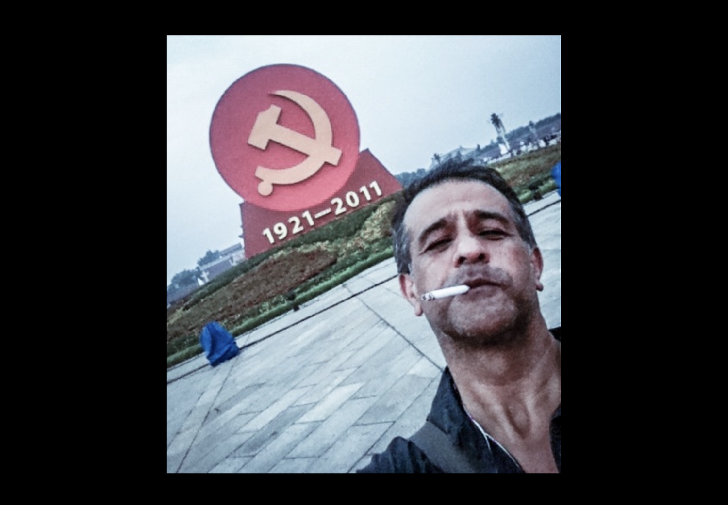 Omar Kahn on his last assignment, China