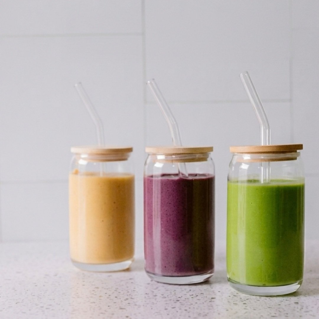 A little smoothie moment. Which one are you picking? 🥤

Fresh, delicious, and ready when you are! Come grab your favorite at Green Fork &amp; Straw. 💚

Order through the link in our bio, or drop by one of our 3 Houston locations:

📍 303 W 19th Str