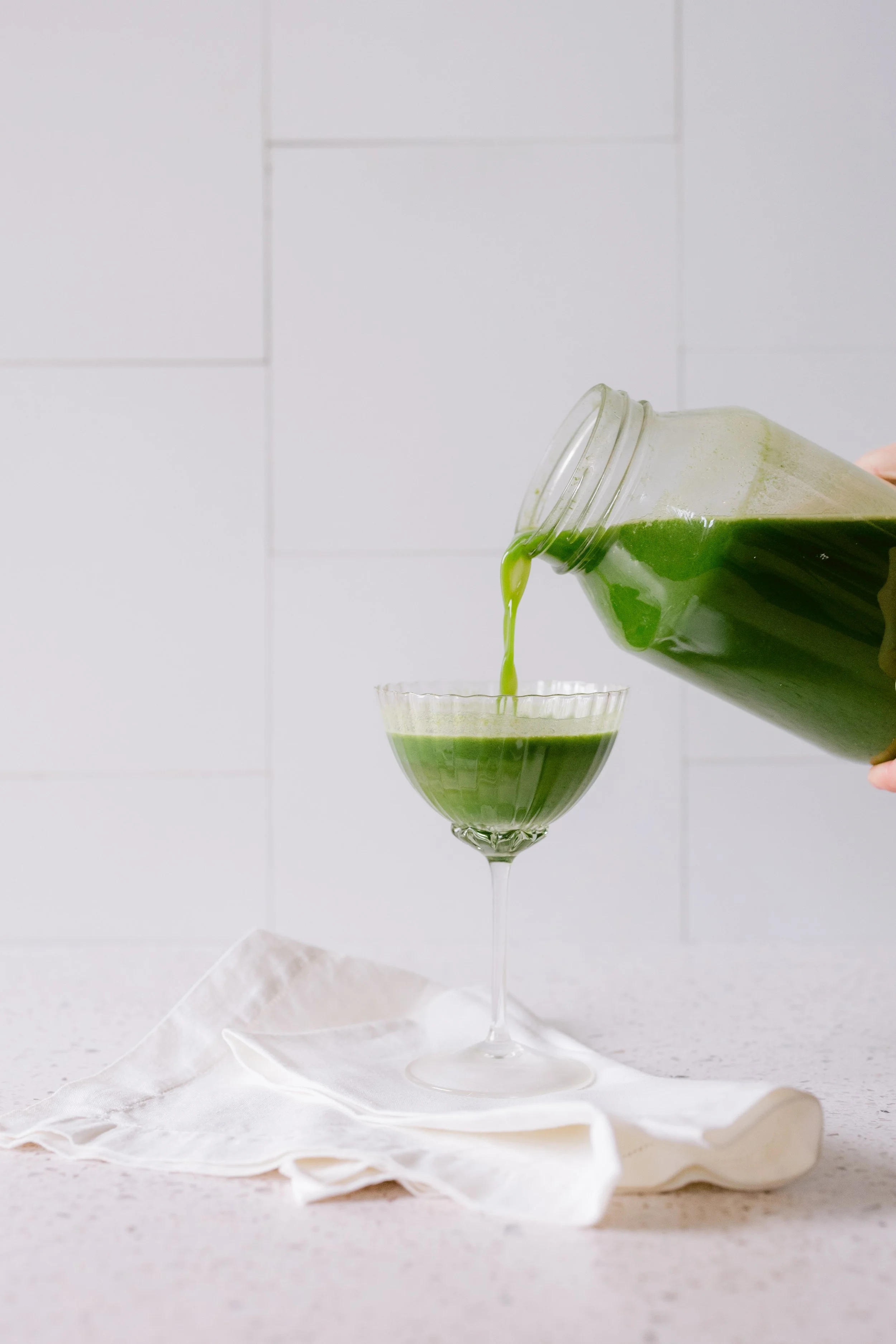 Fresh cold-pressed green juice cleanse from Green Fork & Straw