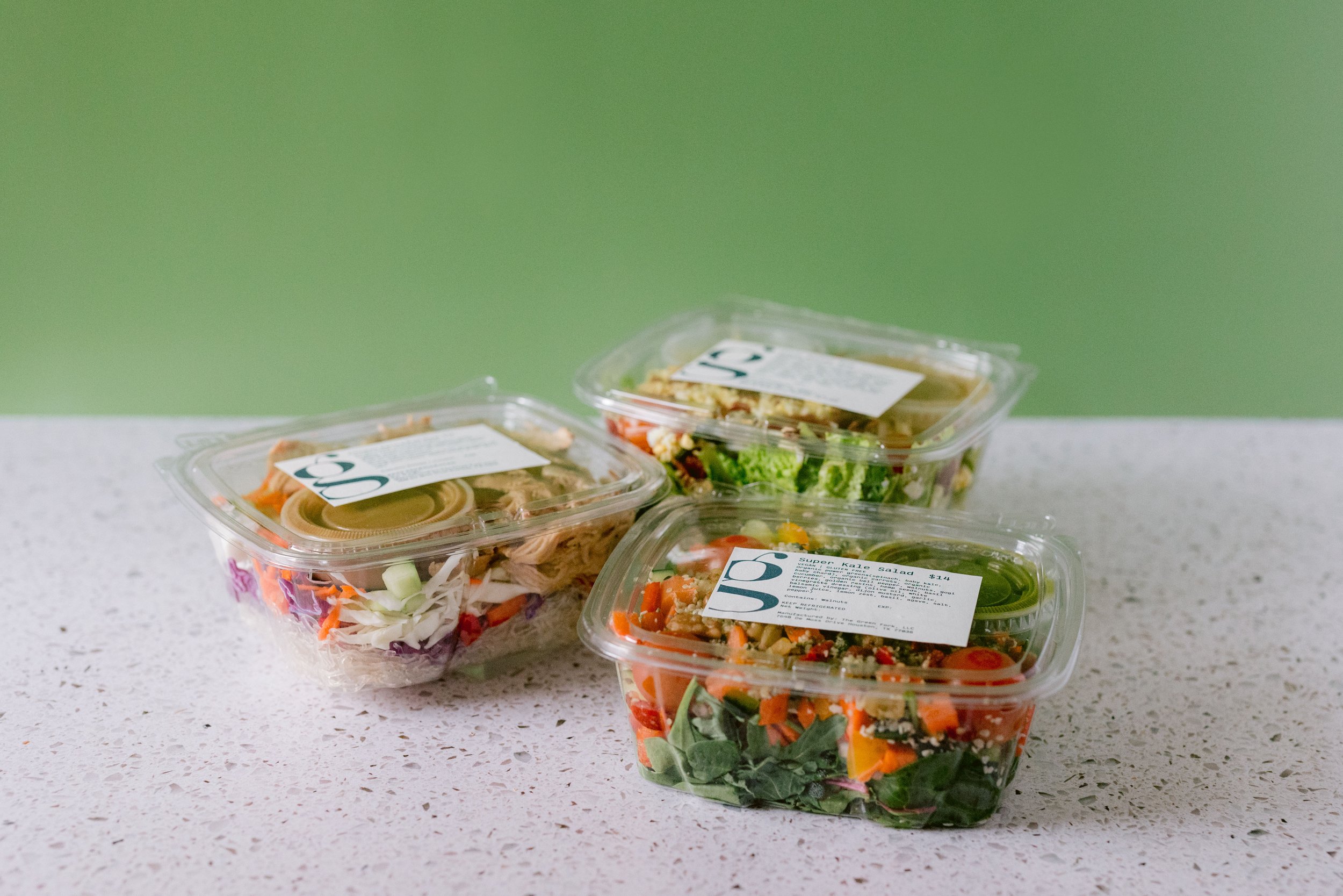 Green Fork & Straw boxed lunch catering packages, gluten-free meals for groups of 10 or more