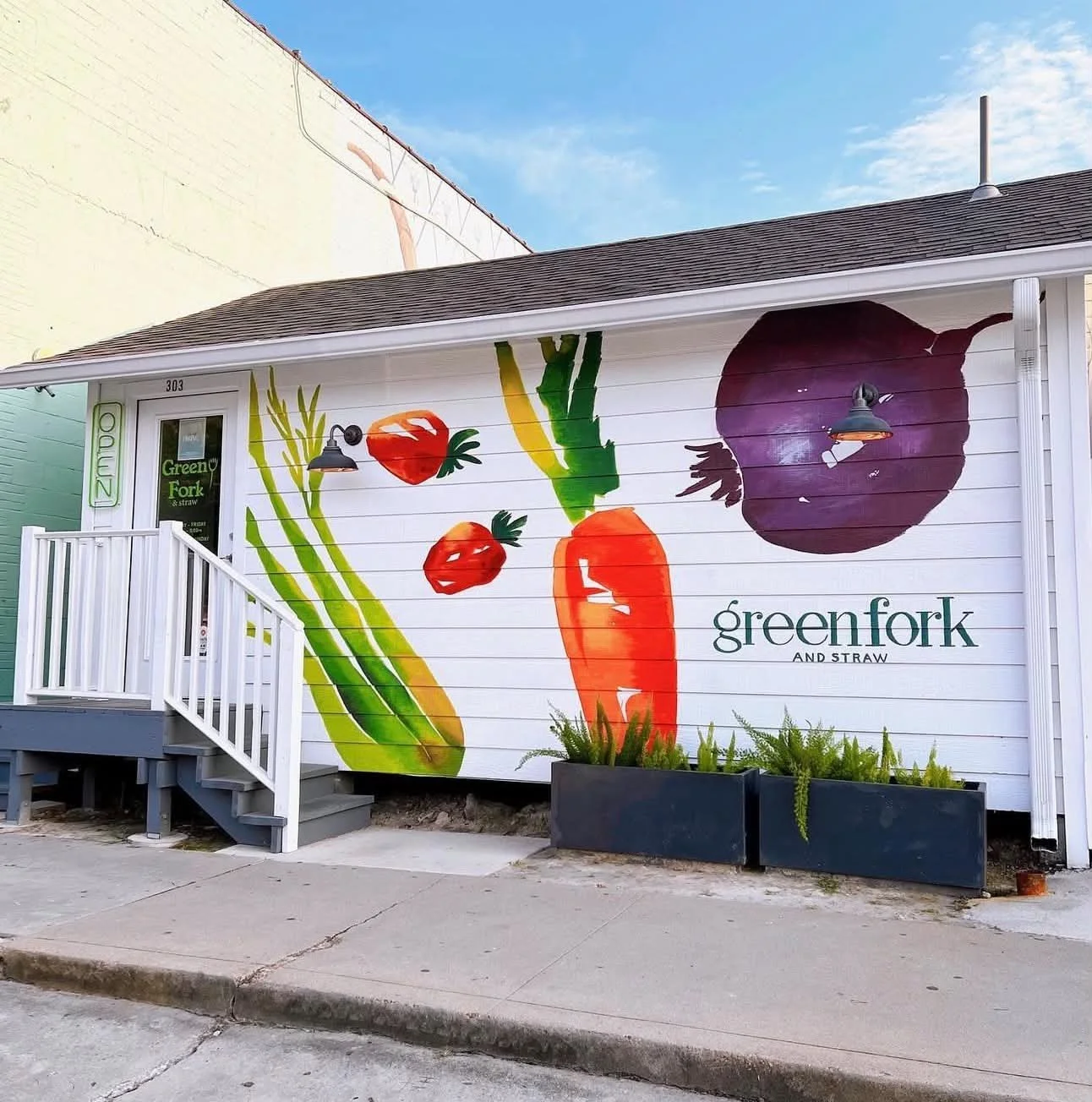 Green Fork & Straw healthy meal pickup location in New Orleans and Houston