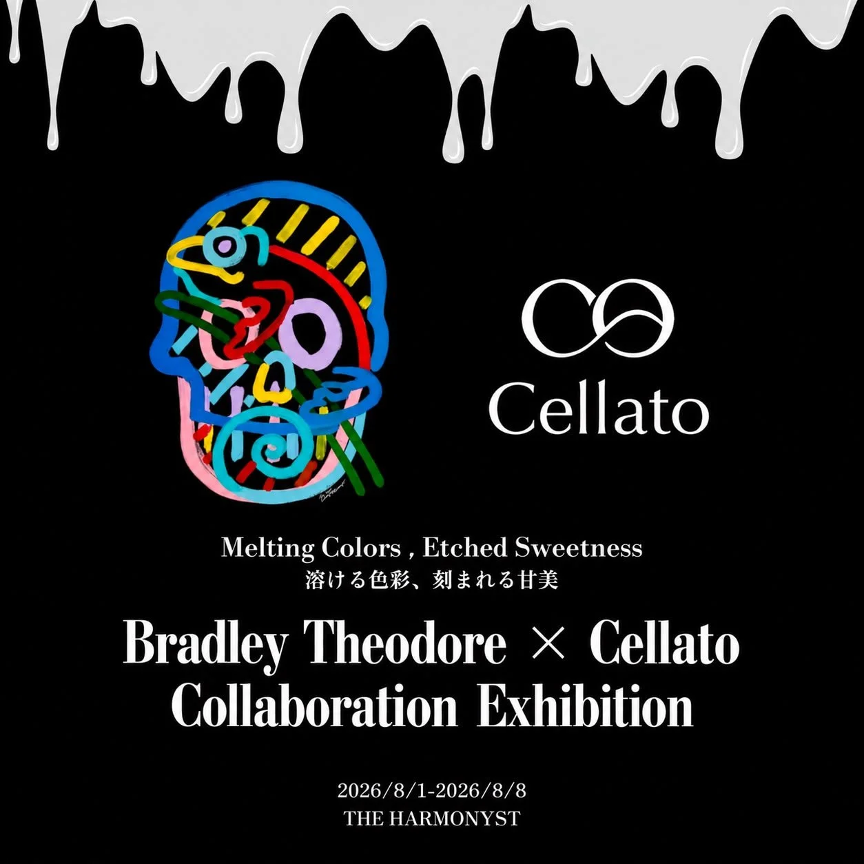 Bradley Theodore x cellato Collaboration exhibition