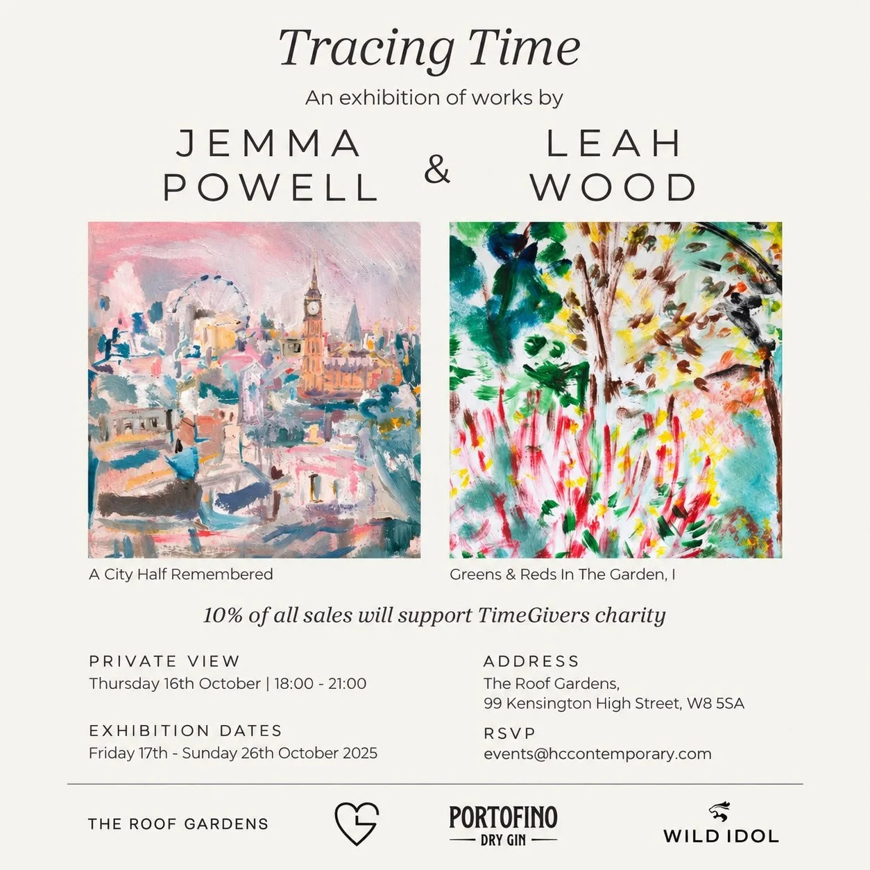 Tracing Time: An exhibition by Jemma Powell &amp; Leah Wood