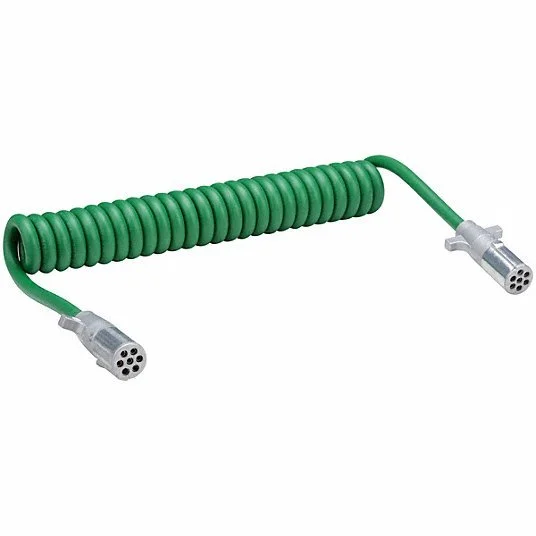 GROTE - 87101 COILED ABS TRAILER CORD 15 FT -