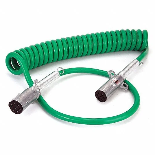 VELVAC 590163 - Coiled Trailer Cord, 7-WAY 15FT