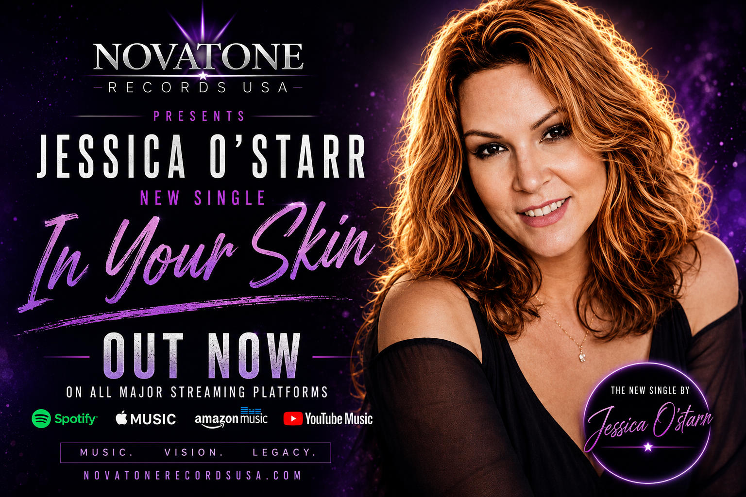 🎵 Jessica O’starr Releases New Single “In Your Skin”
