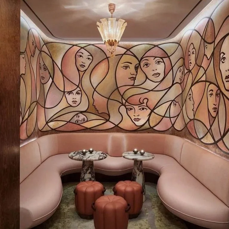 Commercial hotel interior prepared following furniture installation and project coordination.