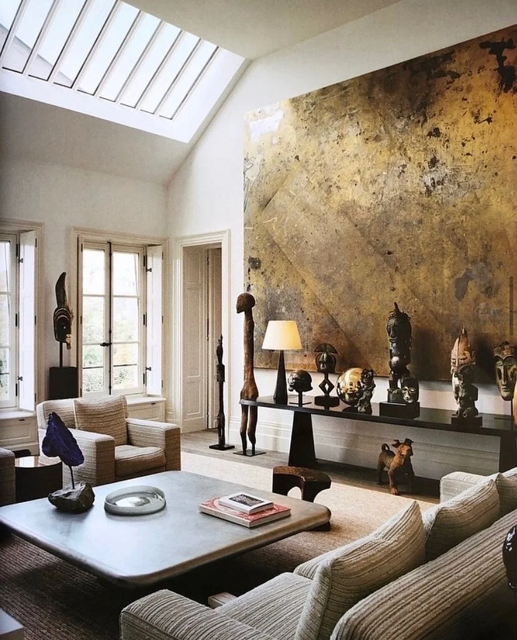 Luxury residential interior completed for an interior designer.