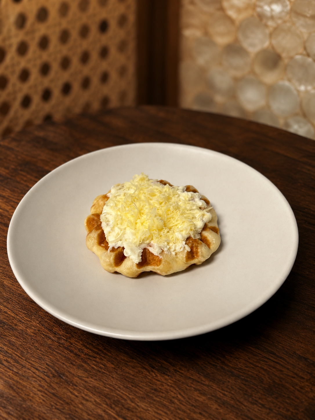 Cheese Liege Waffle Ensymada