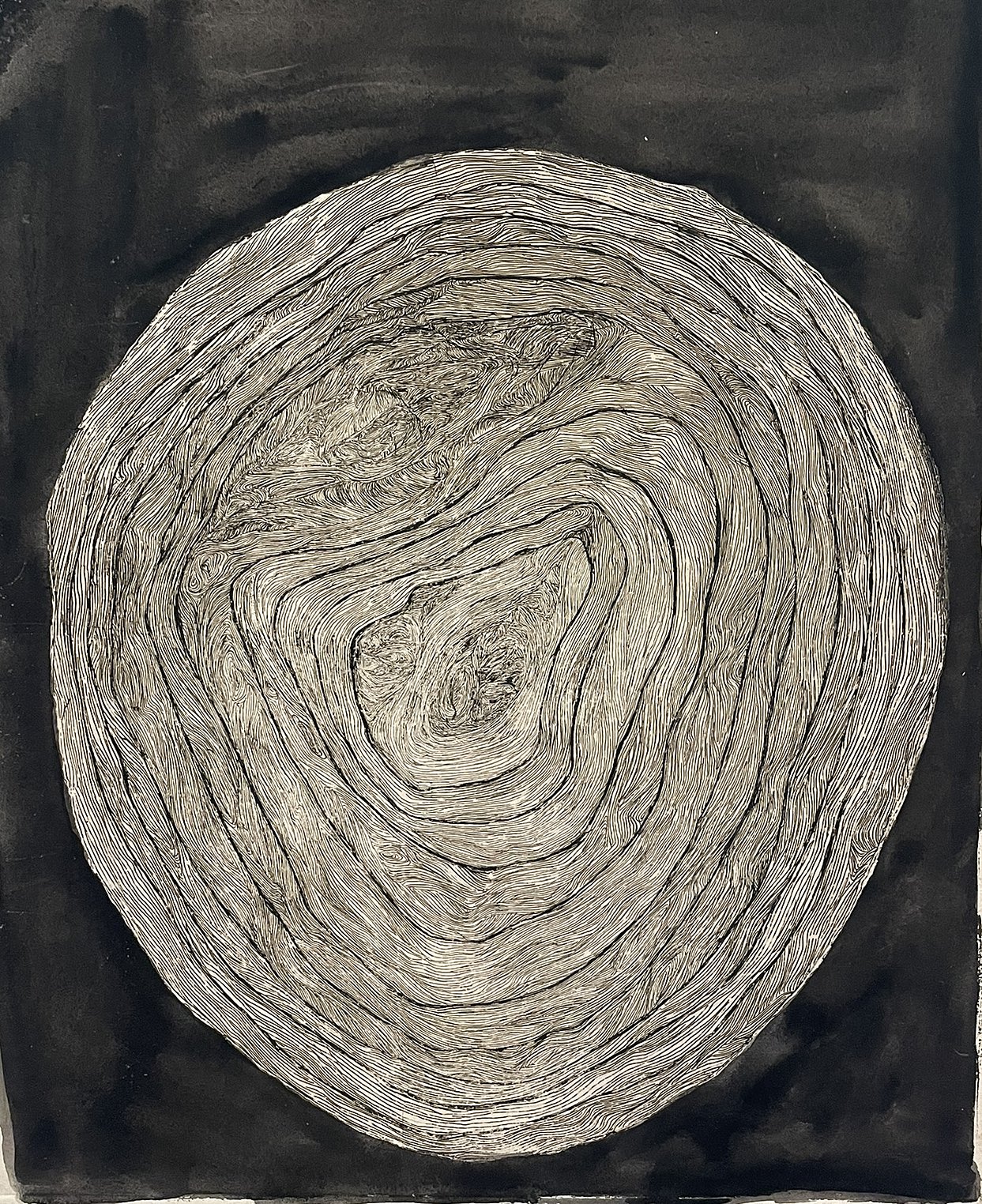  #H-68- Cosmic Onion 

 

 MEDIUM  : Etching

 

 DIMENSIONS  : 17" X 14"

 

 PRICE  : $300