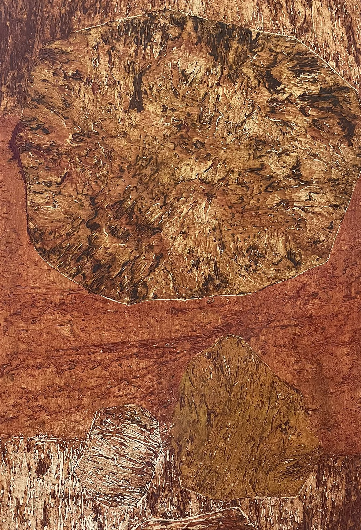  #G-62 

 

 MEDIUM  : Carborundum Collagraph

 

 DIMENSIONS  : 26" X 17 3/4"

 

 PRICE  : $650