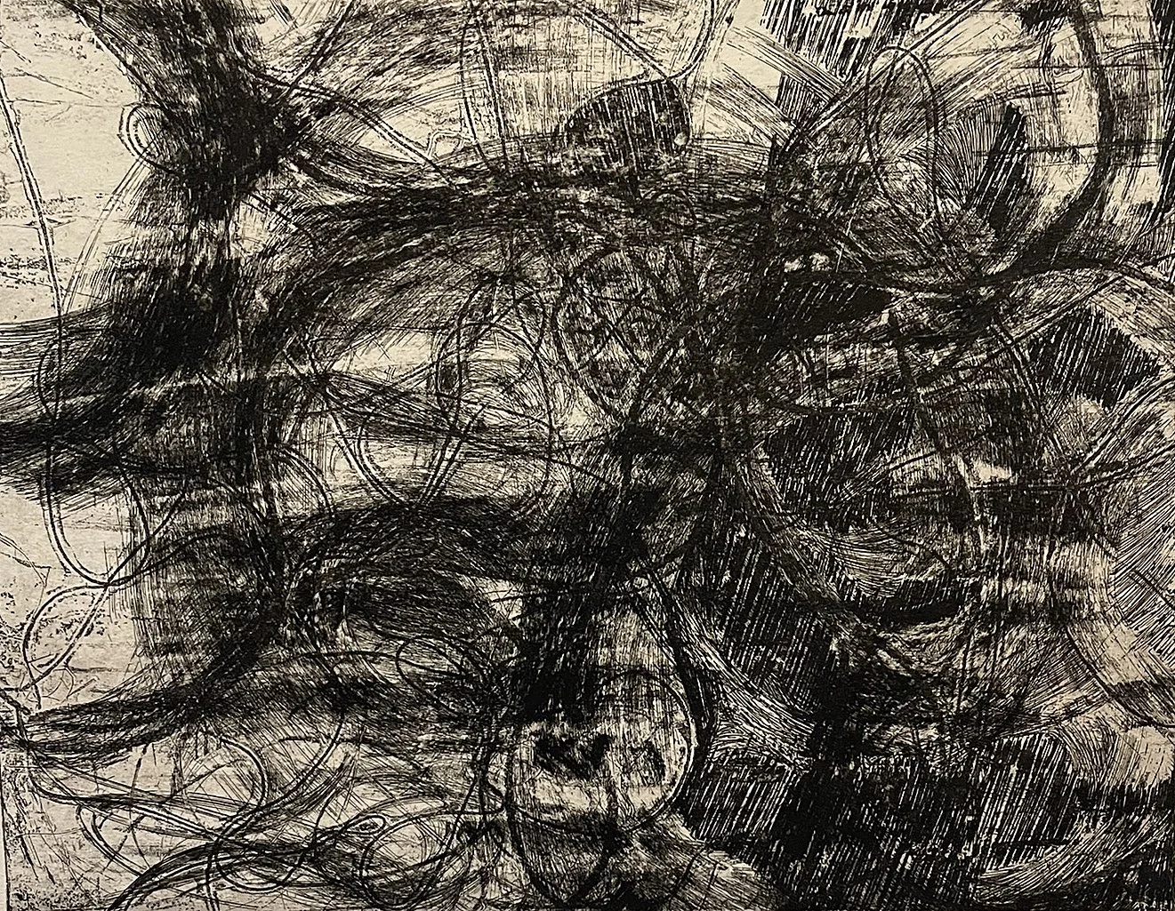  Untitled #43 

 

 MEDIUM  : Carborundum Collagraph

 

 DIMENSIONS  :  10 1/2" X 13 3/4"

 

 PRICE  : $400