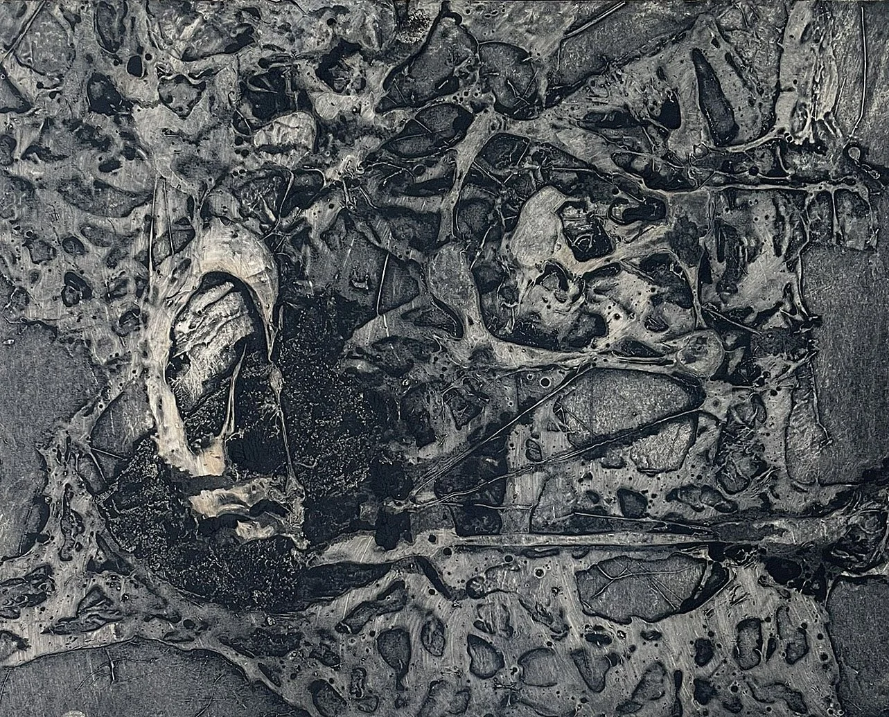  #L-15 

 

 MEDIUM  : Carborundum Collagraph Signed

 

 DIMENSIONS  : 12" X 15"

 

 PRICE  : $400