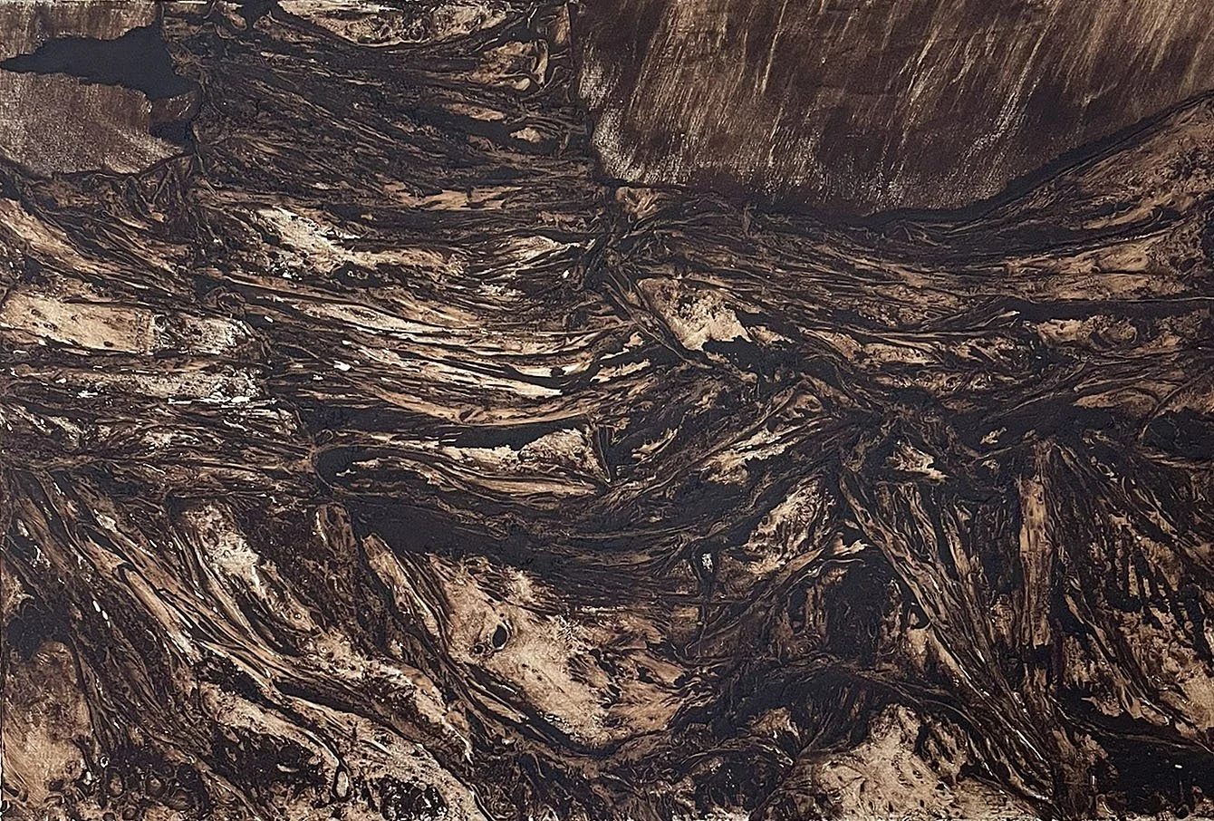  #C-18 

 

 MEDIUM  : Carborundum Collagraph

 

 DIMENSIONS  : 14" X 21"

 

 PRICE  : $650