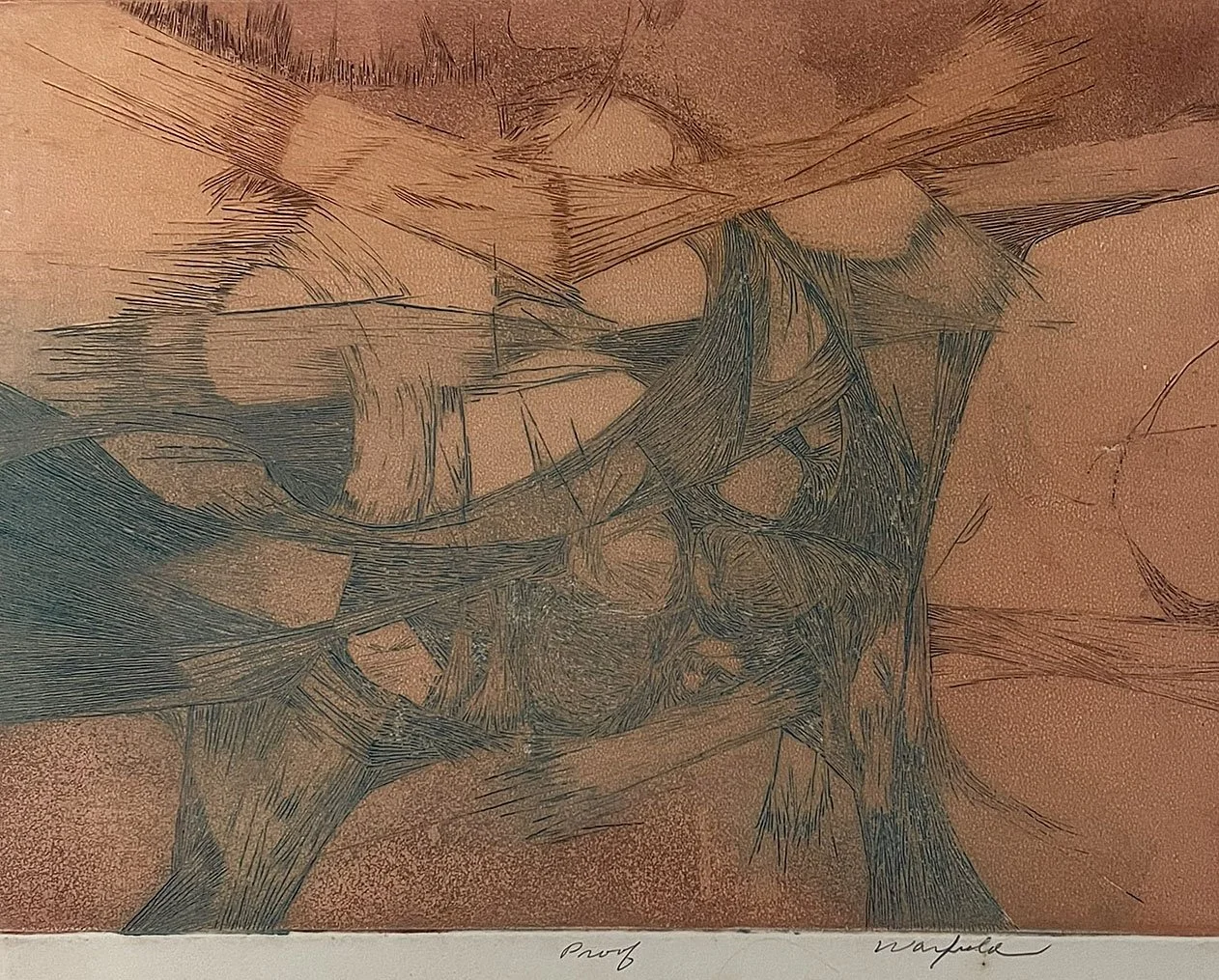  #F-31 

 

 MEDIUM  : Etching

 

 DIMENSIONS  : 9" X 12" 	

 

 PRICE  : $400
