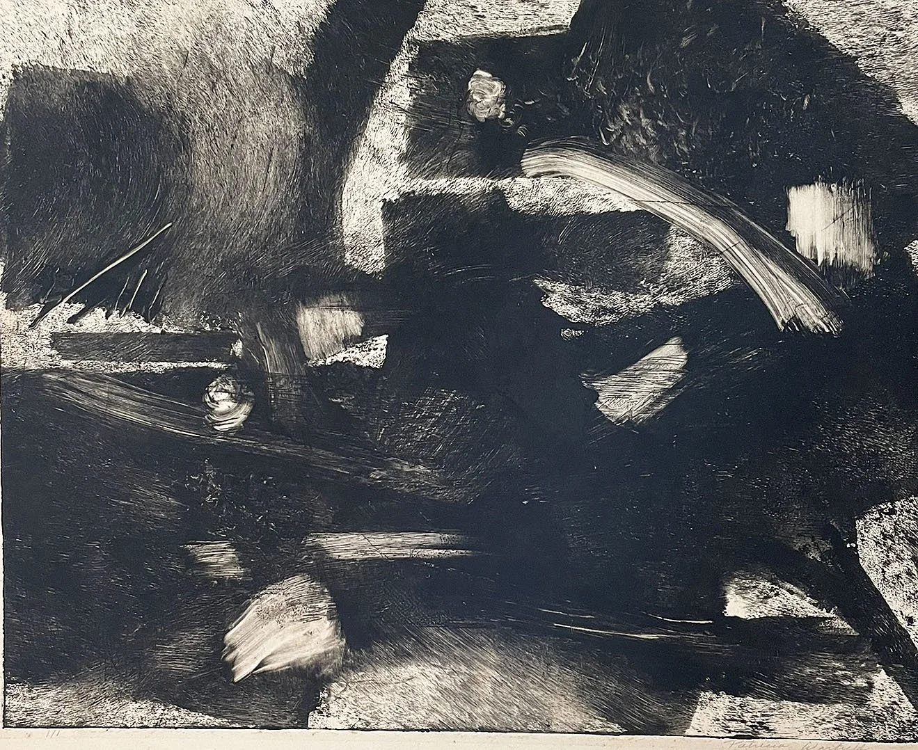  #B-24 

 

 MEDIUM  : Carborundum Collagraph

 

 DIMENSIONS  : 15 1/2" X 19 1/2"

 

 PRICE  : $650