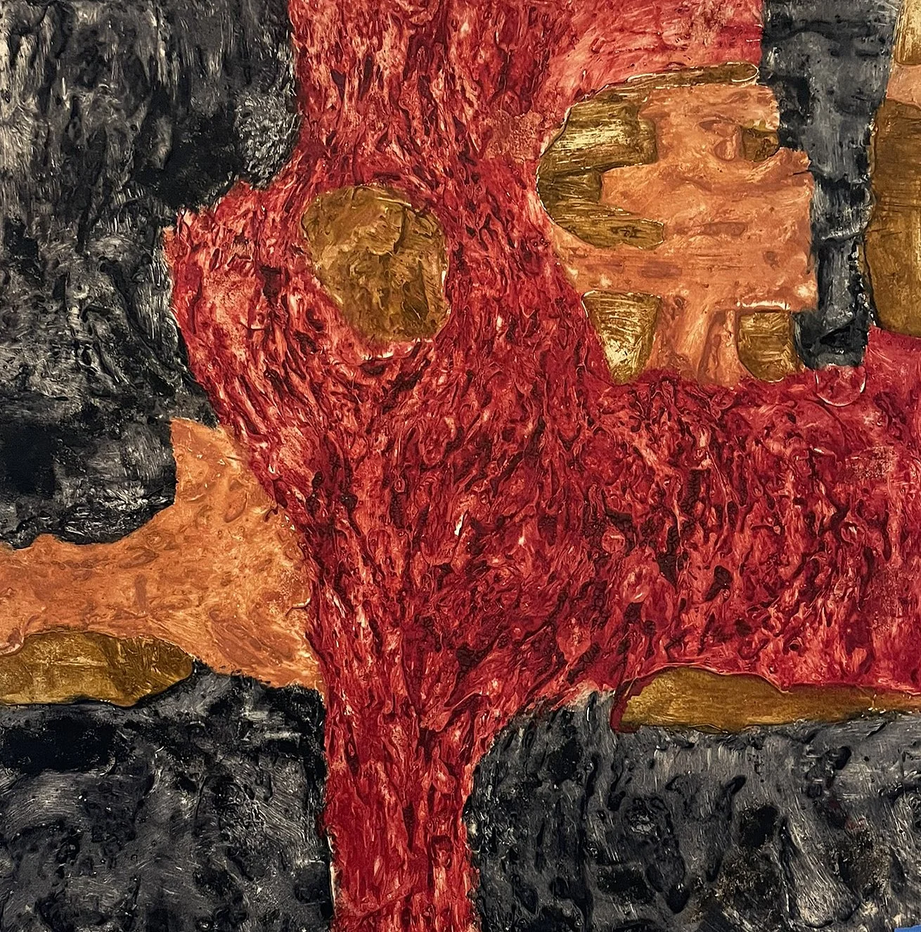  #G-47- Witchbrew 

 

 MEDIUM  : Carborundum Collagraph

 

 DIMENSIONS  : 15" X 15"

 

 PRICE  : $550