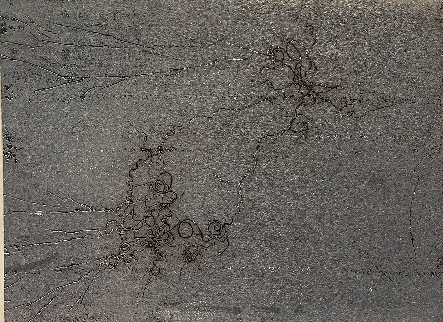  #E-2 

 

 MEDIUM  : Carborundum Collagraph

 

 DIMENSIONS  : 9" X 12"

 

 PRICE  : $200
