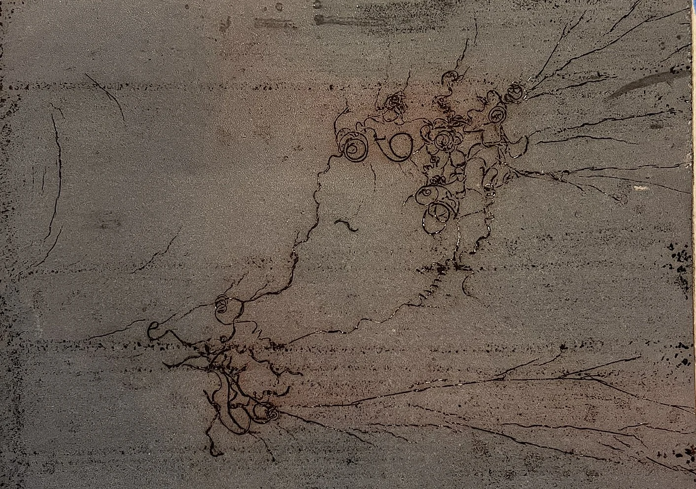  #E-3 

 

 MEDIUM  : Carborundum Collagraph

 

 DIMENSIONS  : 9" X 12"

 

 PRICE  : $200