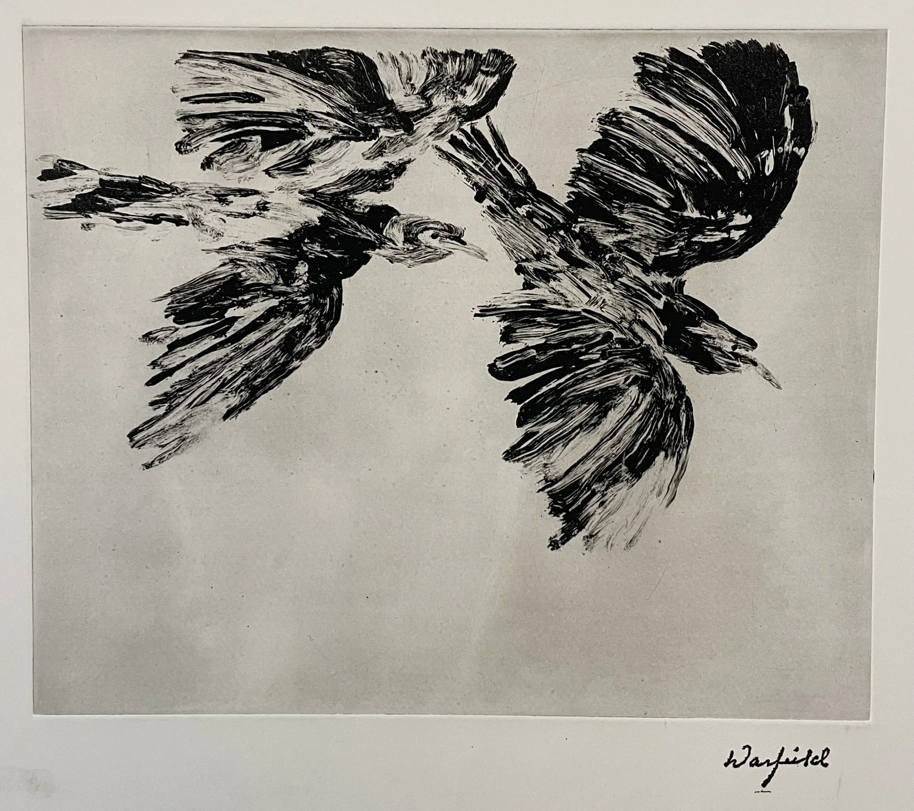  TOPIC  : As The Crow Flies #3

 

 MEDIA  : Monoprint

 

 SIZE  : 9" X 10"

 

 PRICE  : $350