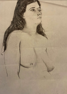  Woman - Upper Torso 
 
 MEDIA  : Charcoal
 
 SIZE  : 24" X 18"
 
 PRICE  : $ 300