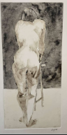  Woman Standing Backside View- #2
 
 
 MEDIA  : Monoprint
 
 SIZE  : 24" X 11"
 
 PRICE  : $ 350