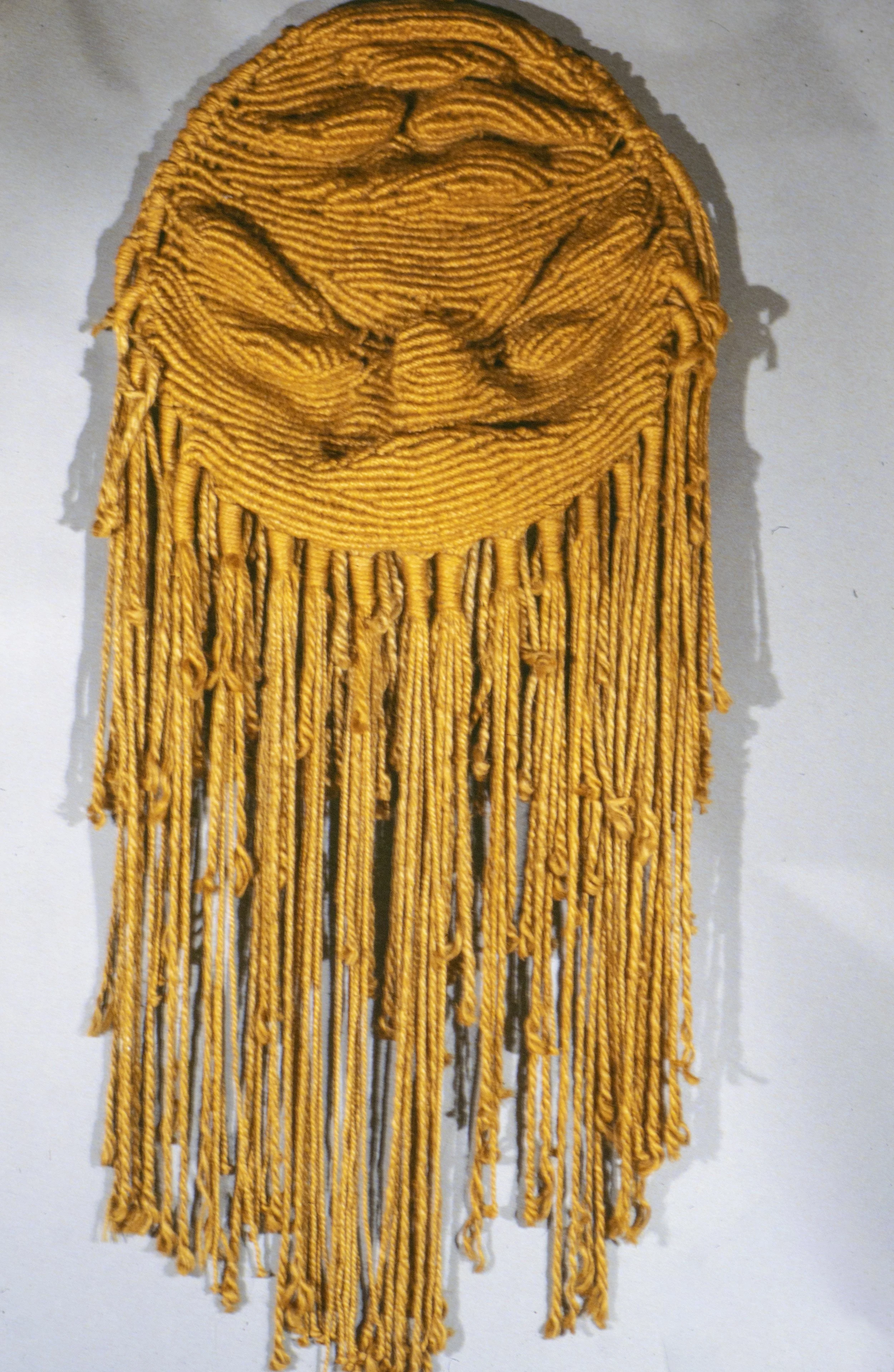  Undulations 

 

 MEDIA  : Hemp

 

 SIZE  : 60" X 36" X 5"

 

 PRICE  : $ 3,500