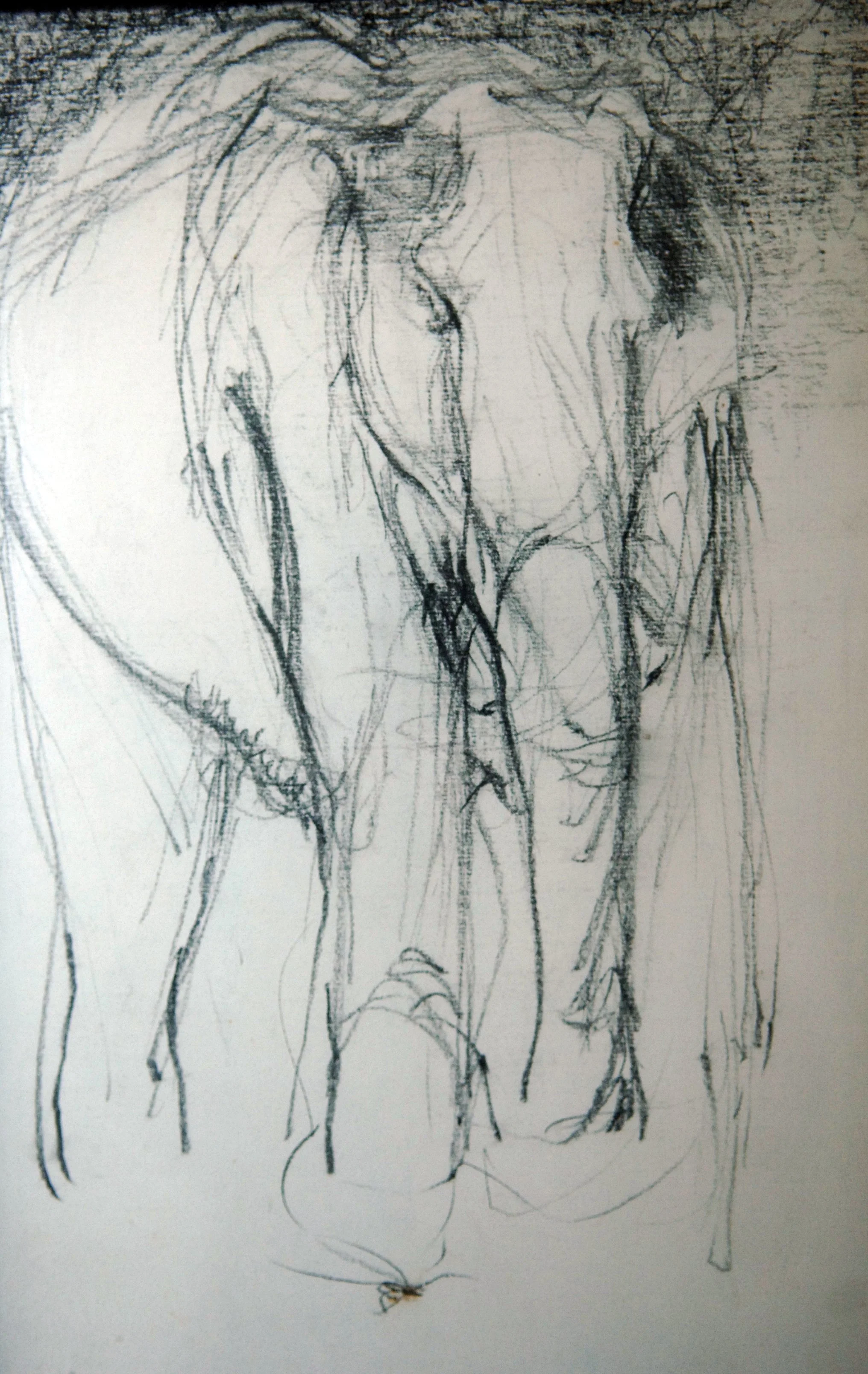  PAINTING  : Elephants On Parade (Series Of Five Drawings) #5