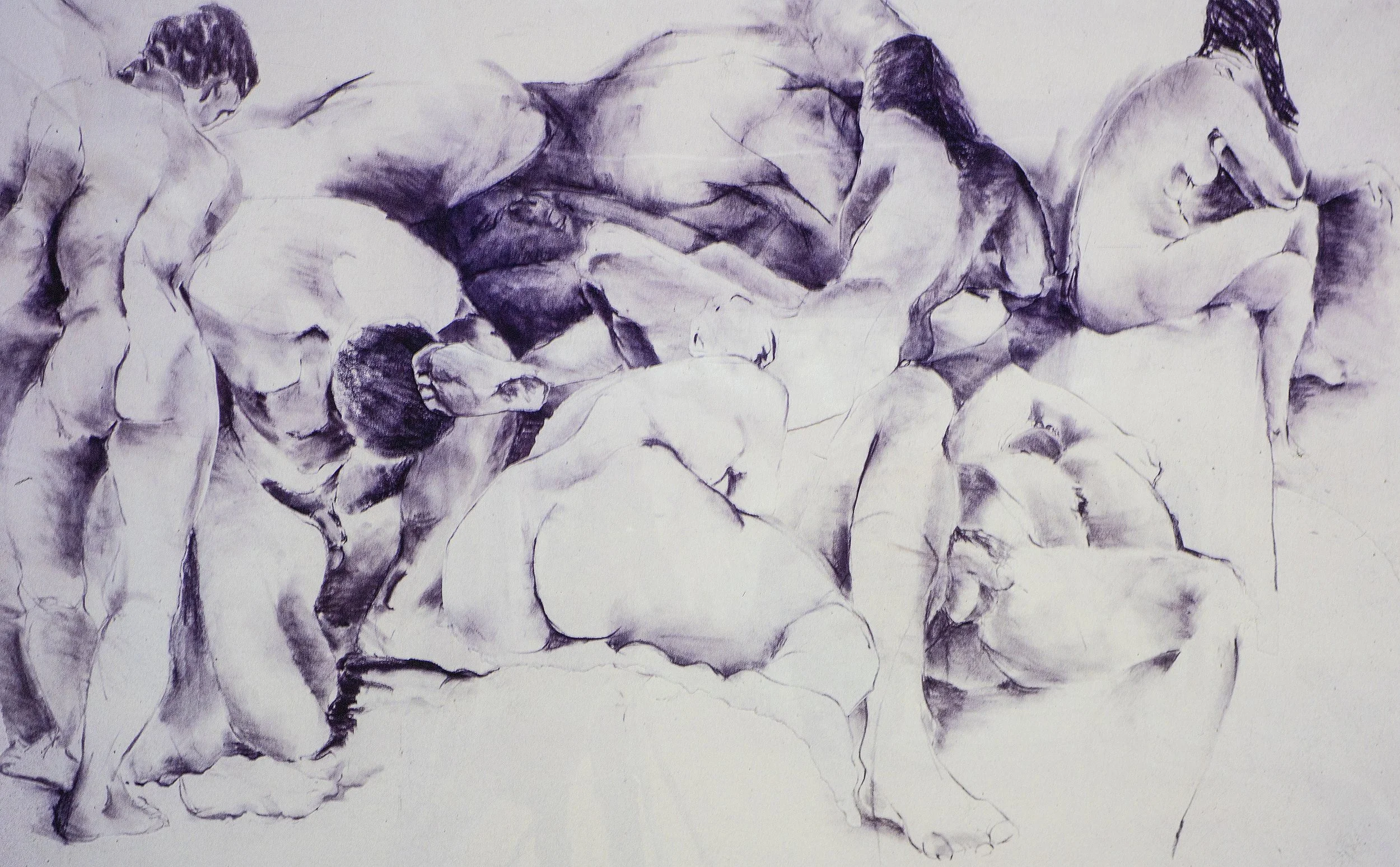  Nutcracker Suite 

 

 MEDIA  : Charcoal

 

 SIZE  :  38” X 72"

 

 PRICE  : $ 4,500