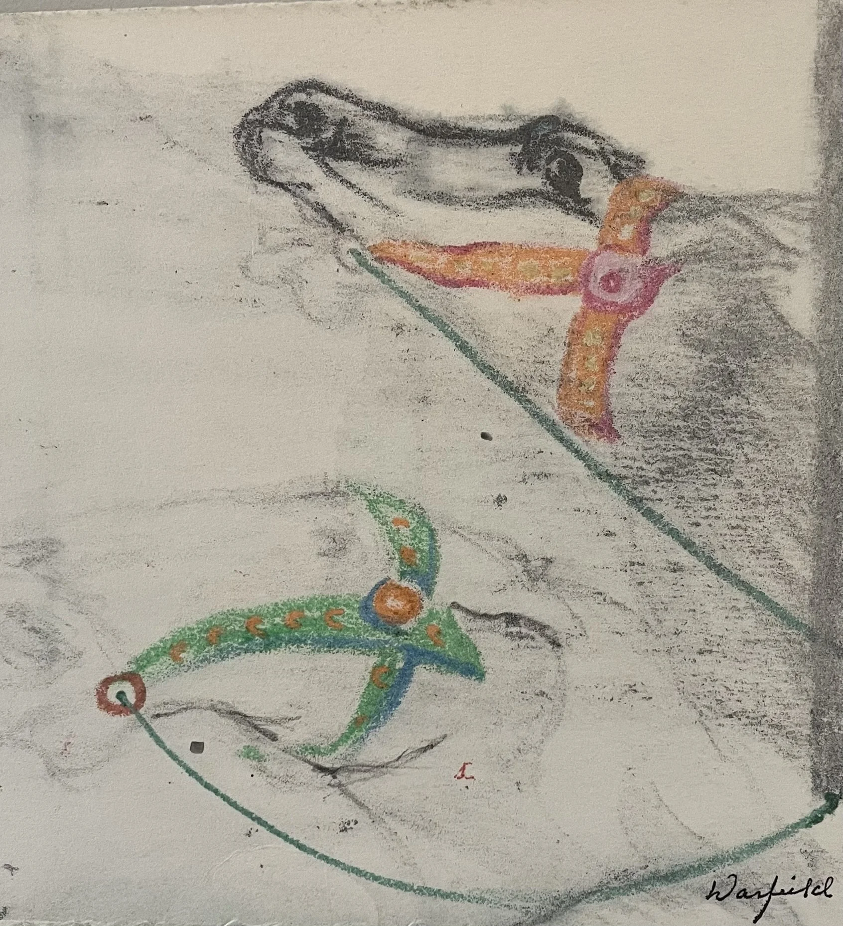  Carousel Duet 

 

 MEDIUM  : Monoprint

 

 DIMENSIONS  :  9" X 10"

 

 PRICE  : $150