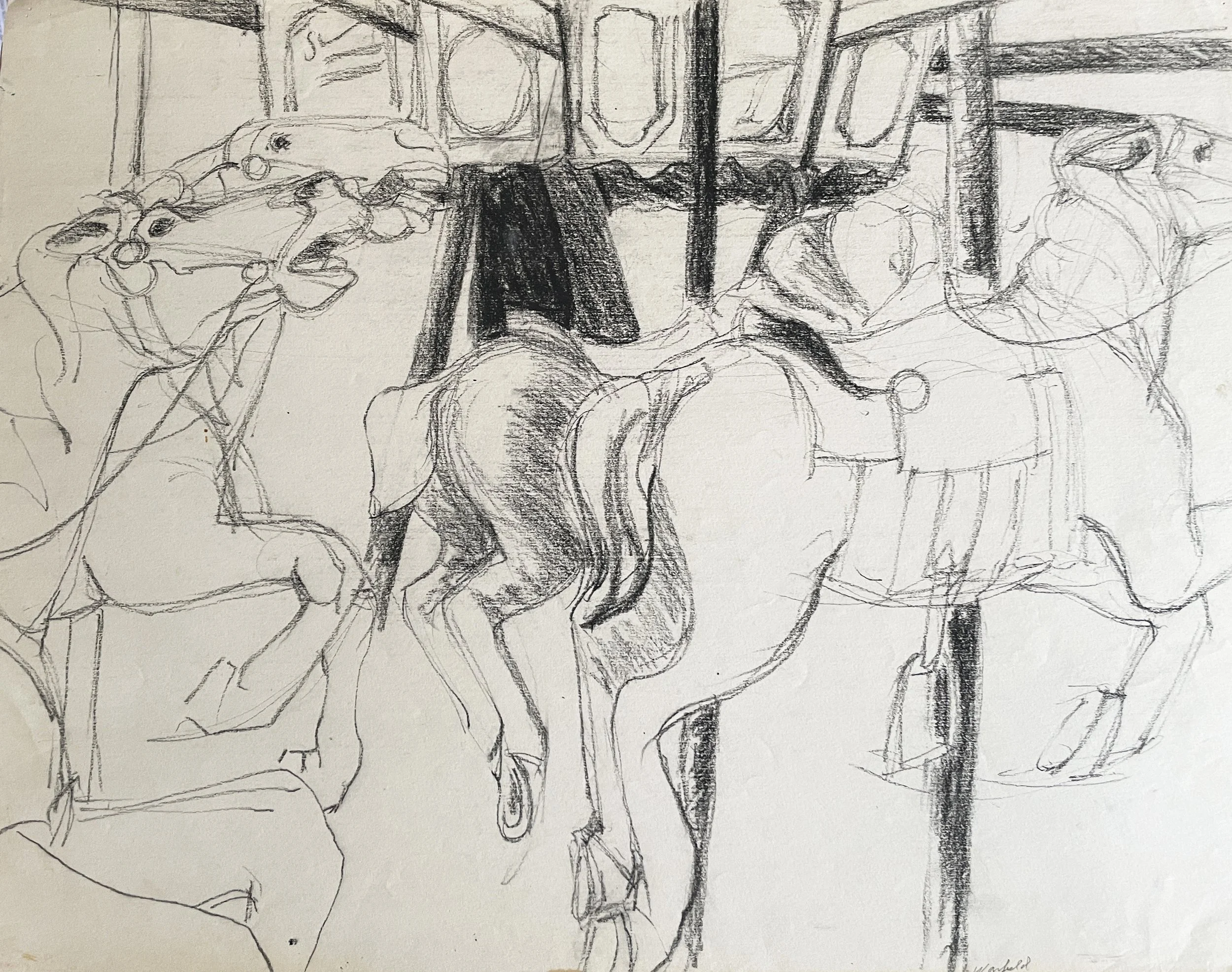  Carousel Study 

 

 MEDIUM  : CHARCOAL

 

 DIMENSIONS  :  17" X 22"

 

 PRICE  : $300
