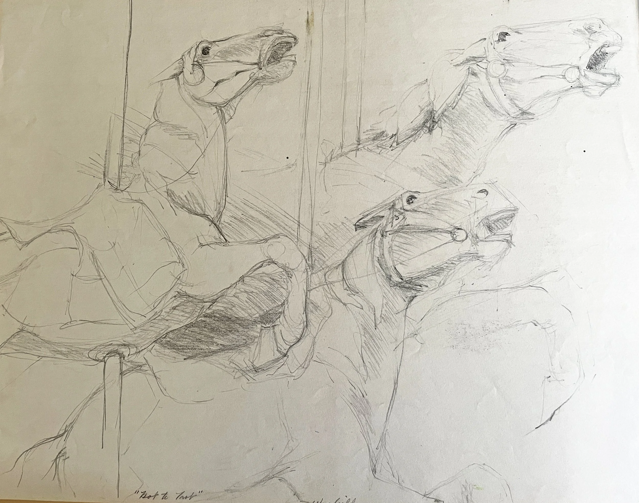  The Race Study 

 

 MEDIUM  : CHARCOAL

 

 DIMENSIONS  : 18" X 22"

 

 PRICE  : $250