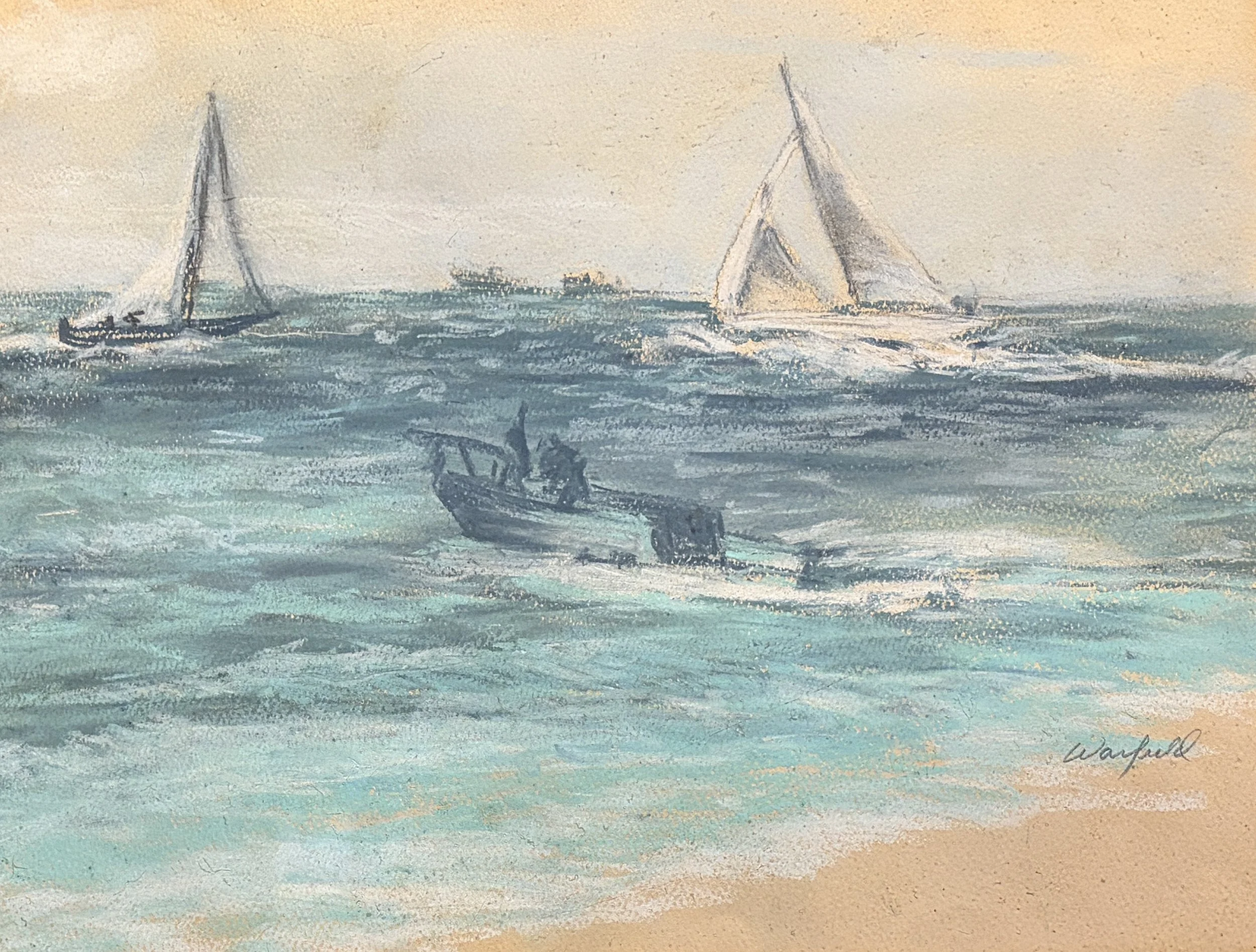  TOPIC  : Florida

 

 PAINTING  : Sailing In The Florida Keys

 

 MEDIA  : Pastel

 

 SIZE  : 9" X 12"

 

 PRICE  : $250
