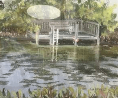  TOPIC  : Florida

 

 PAINTING  : Lazy Lagoon, Siesta Key, Florida

 

 MEDIA  : Oil

 

 SIZE  : 8" X 10"

 

 PRICE  : $800
