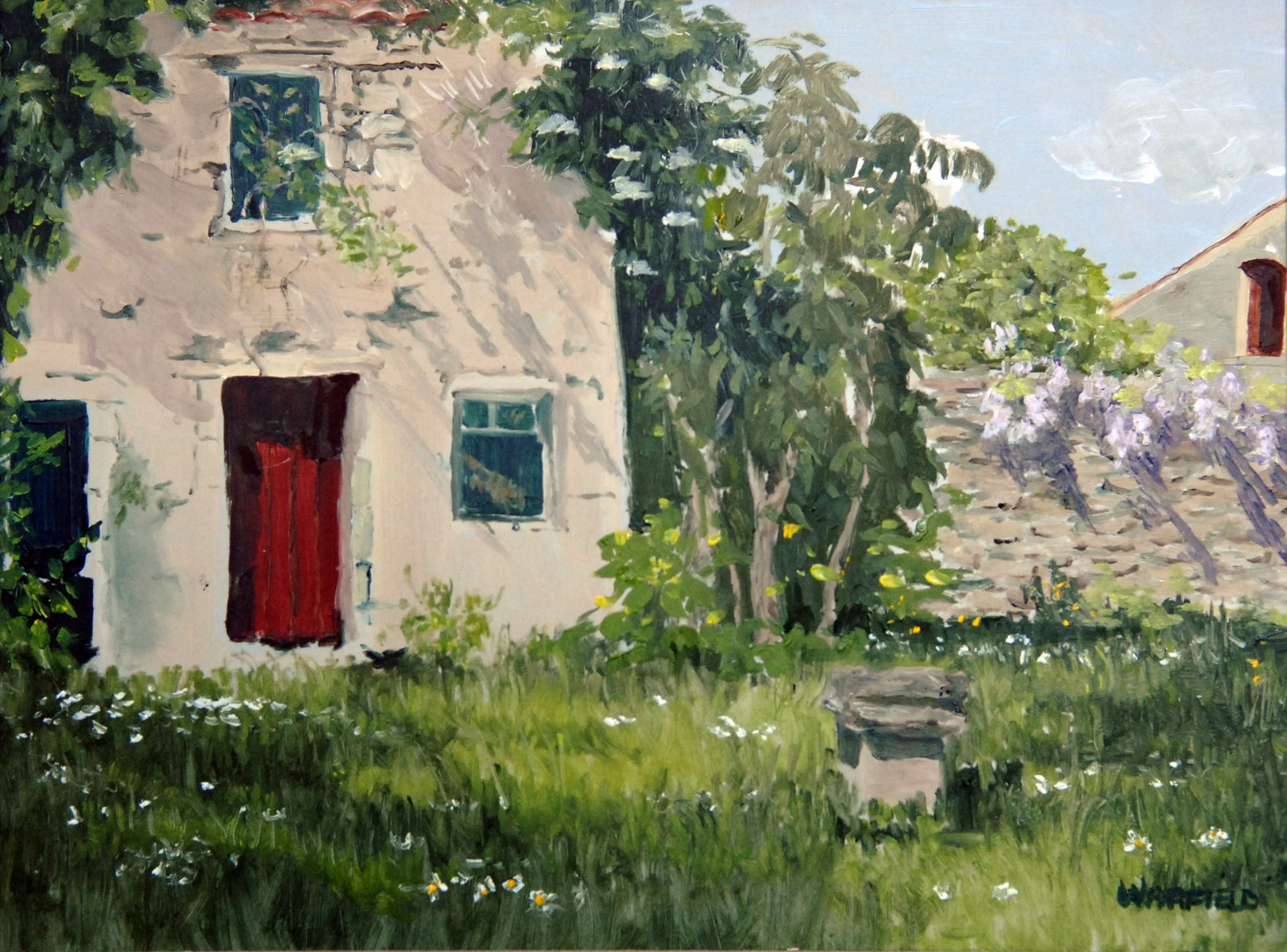  TOPIC  : France

 

 PAINTING  : Nostradamus Cottage, St. Remy, France

 

 MEDIA  : Oil

 

 SIZE  : 10" X 12"

 

 PRICE  : $750
