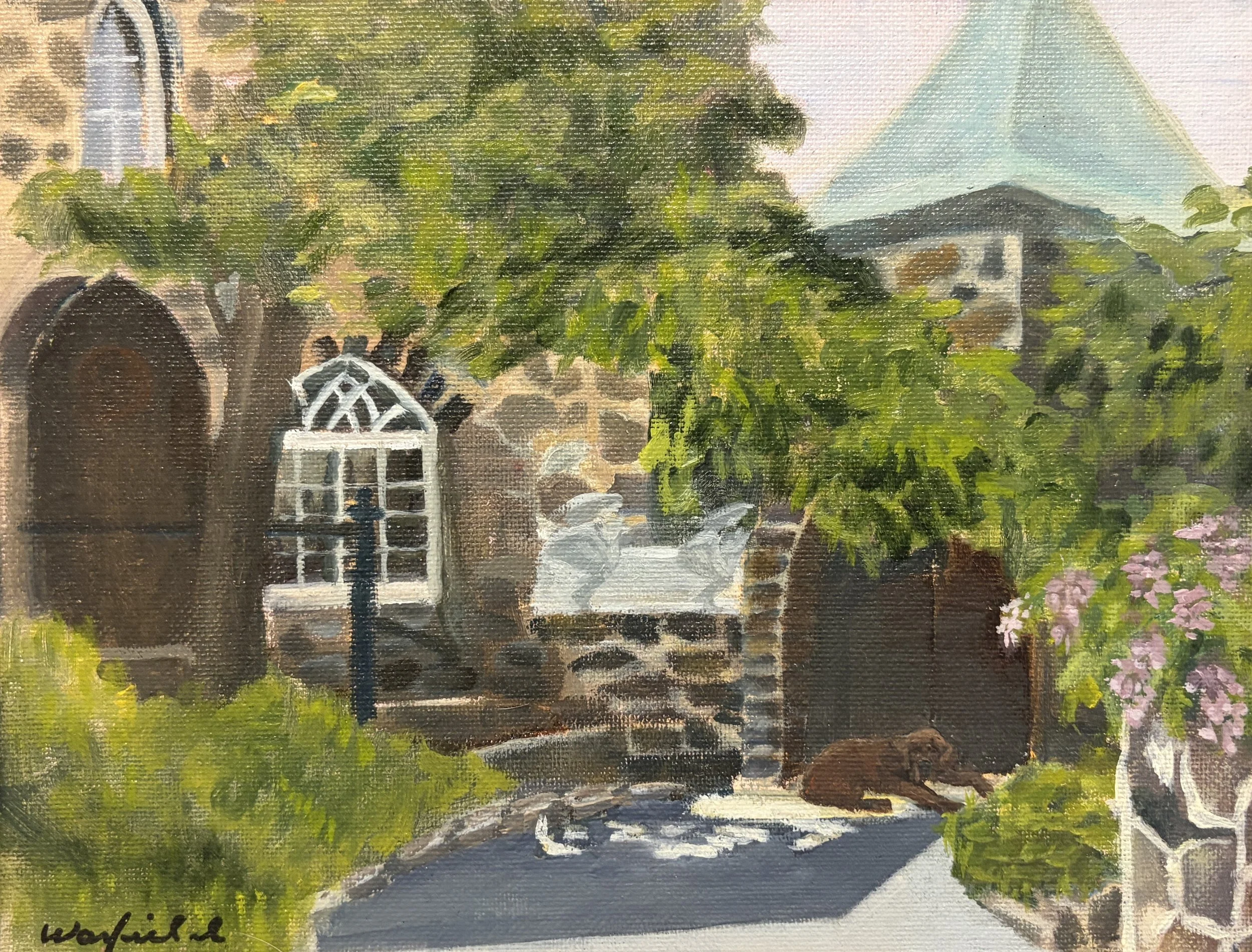  TOPIC  : Massachusetts

 

 PAINTING  : Clark’s House, Marblehead, Ma

 

 MEDIA  : Oil

 

 SIZE  : 8" X 10"

 

 PRICE  : $350
