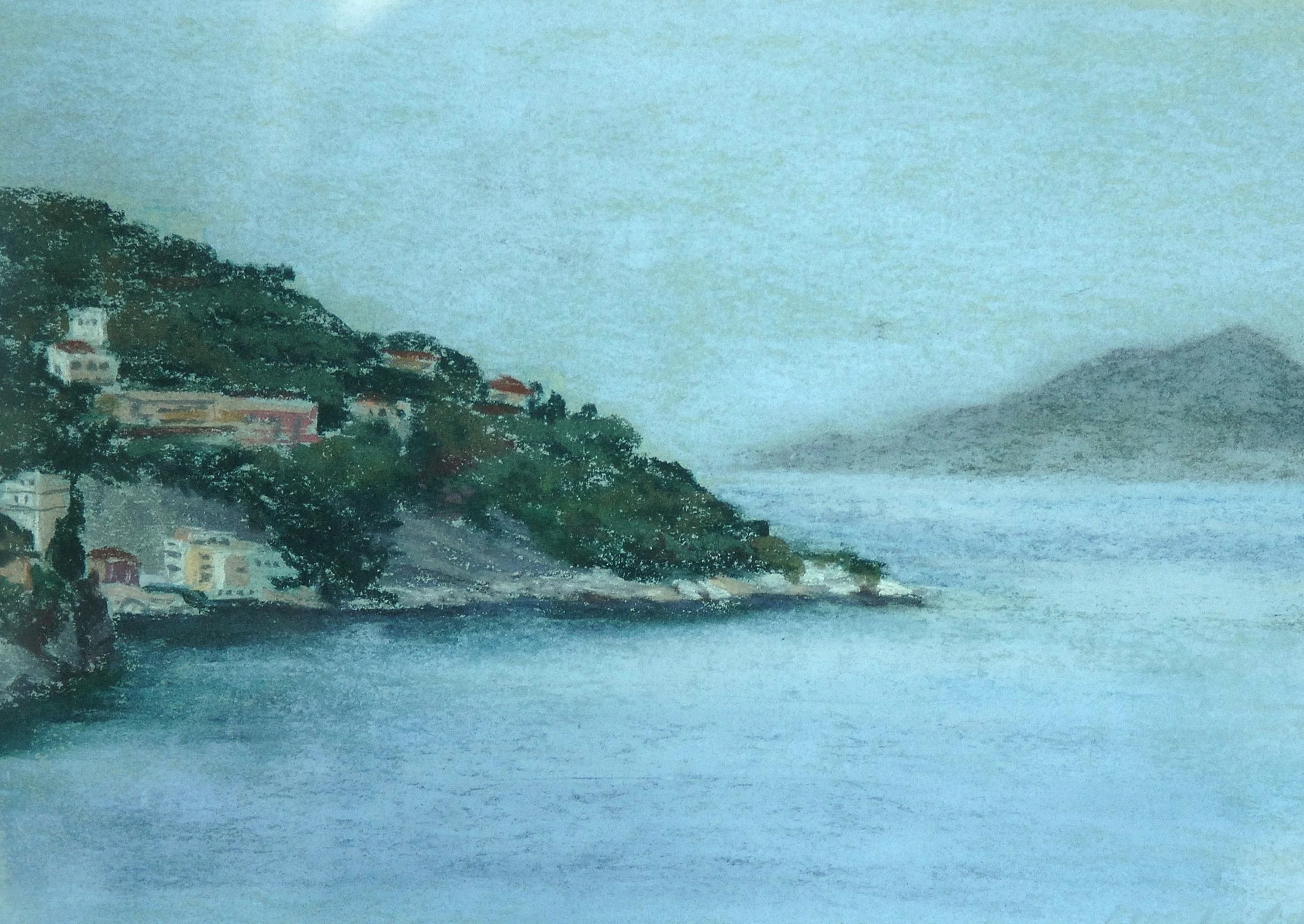  TOPIC  : U.S. Virgin Islands

 

 PAINTING  : Hillside Village, St. Thomas

 

 MEDIA  : Pastel

 

 SIZE  : 9" X 12"

 

 PRICE  : $250
