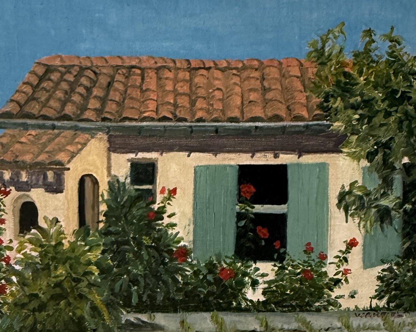 TOPIC  : France

 

 PAINTING  : House With Green Shutters, Provence-France

 

 MEDIA  : Oil On Canvas

 

 SIZE  : 9" X 12"

 

 PRICE  : $450
