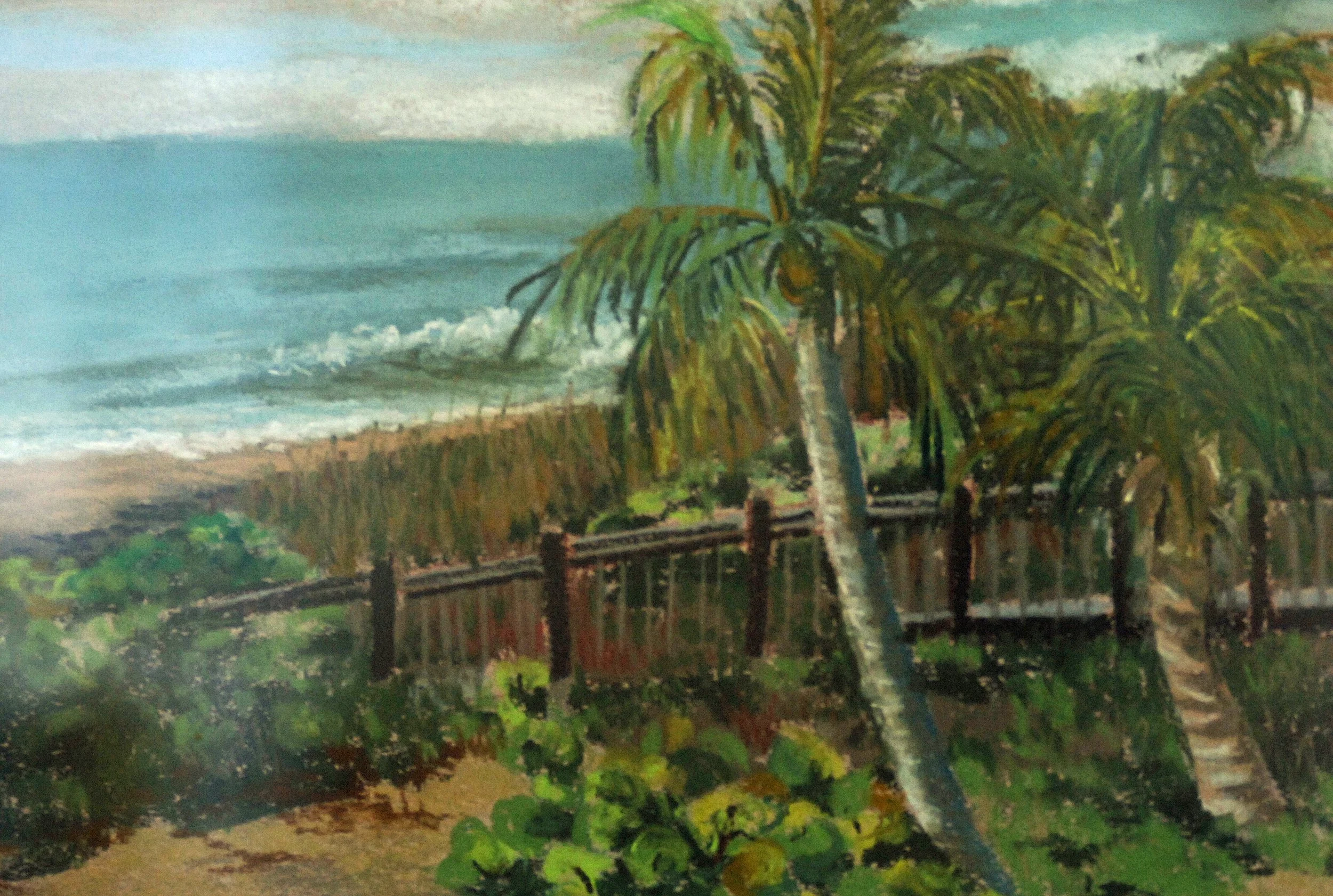  TOPIC  : Florida

 

 PAINTING  : View From The Island Inn, Sanibel Island

 

 MEDIA  : Pastel

 

 SIZE  : 9" X 12"

 

 PRICE  : Private Collection
