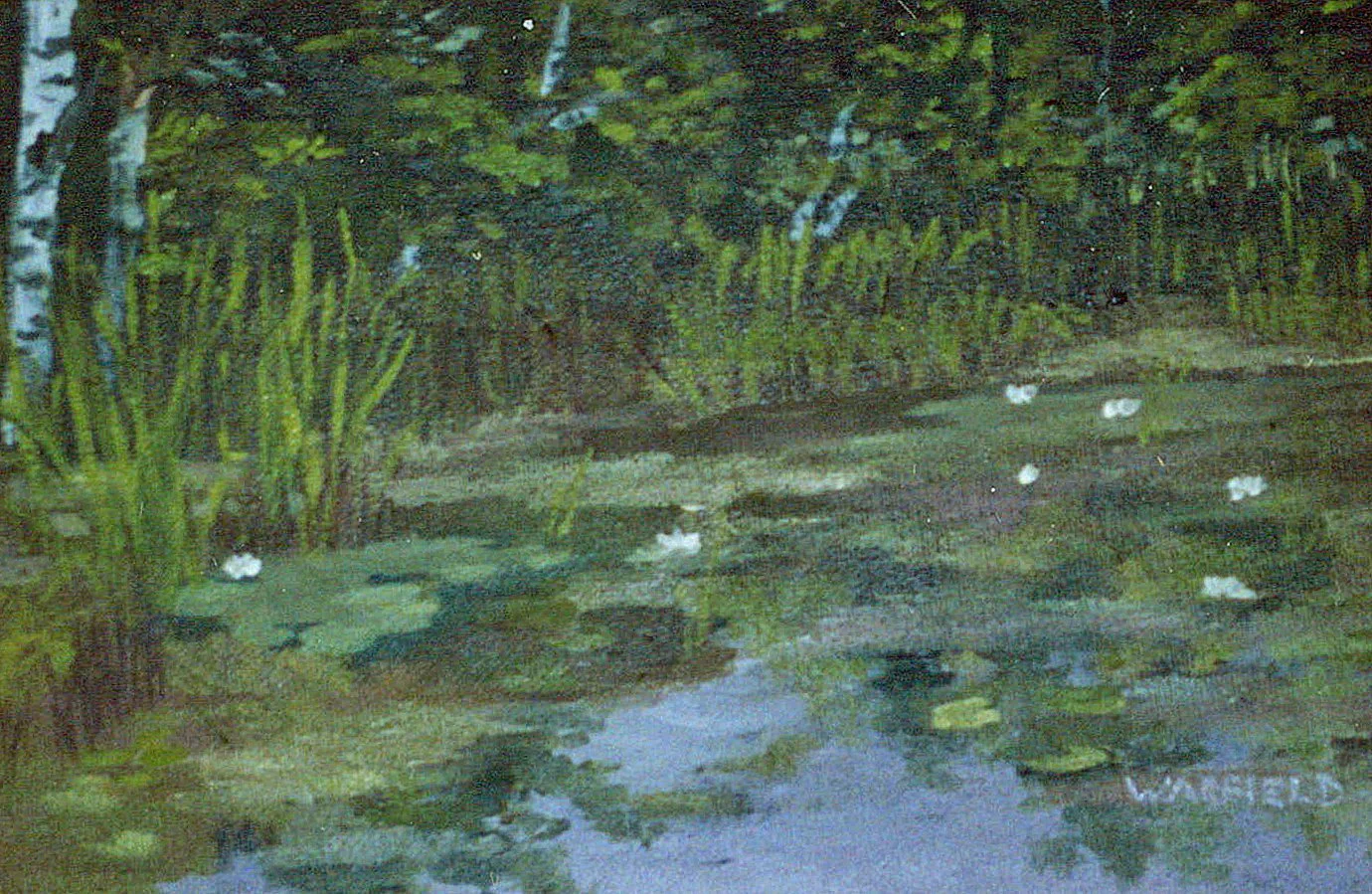  TOPIC  : Maine

 

 PAINTING  : Diary Of Nellie’s Pond, South Bristol, Maine - Wednesday

 

 MEDIA  : Oil On Canvas

 

 SIZE  : 10" X 14"

 

 PRICE  : Private Collection
