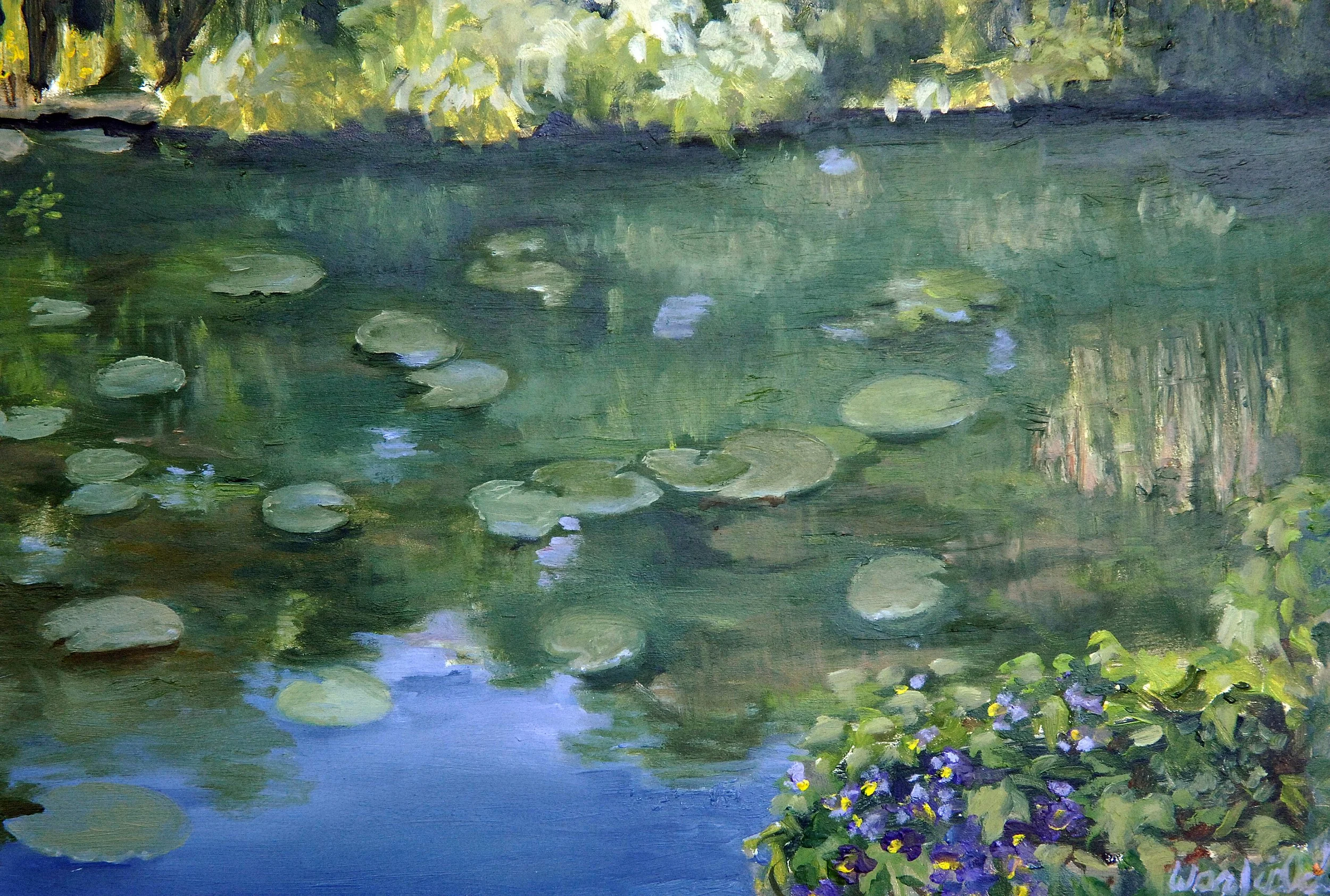  TOPIC  : Maine

 

 PAINTING  : Diary Of Nellie’s Pond, South Bristol, Maine - Monday

 

 MEDIA  : Oil On Canvas

 

 SIZE  : 12" X 16"

 

 PRICE  : Private Collection
