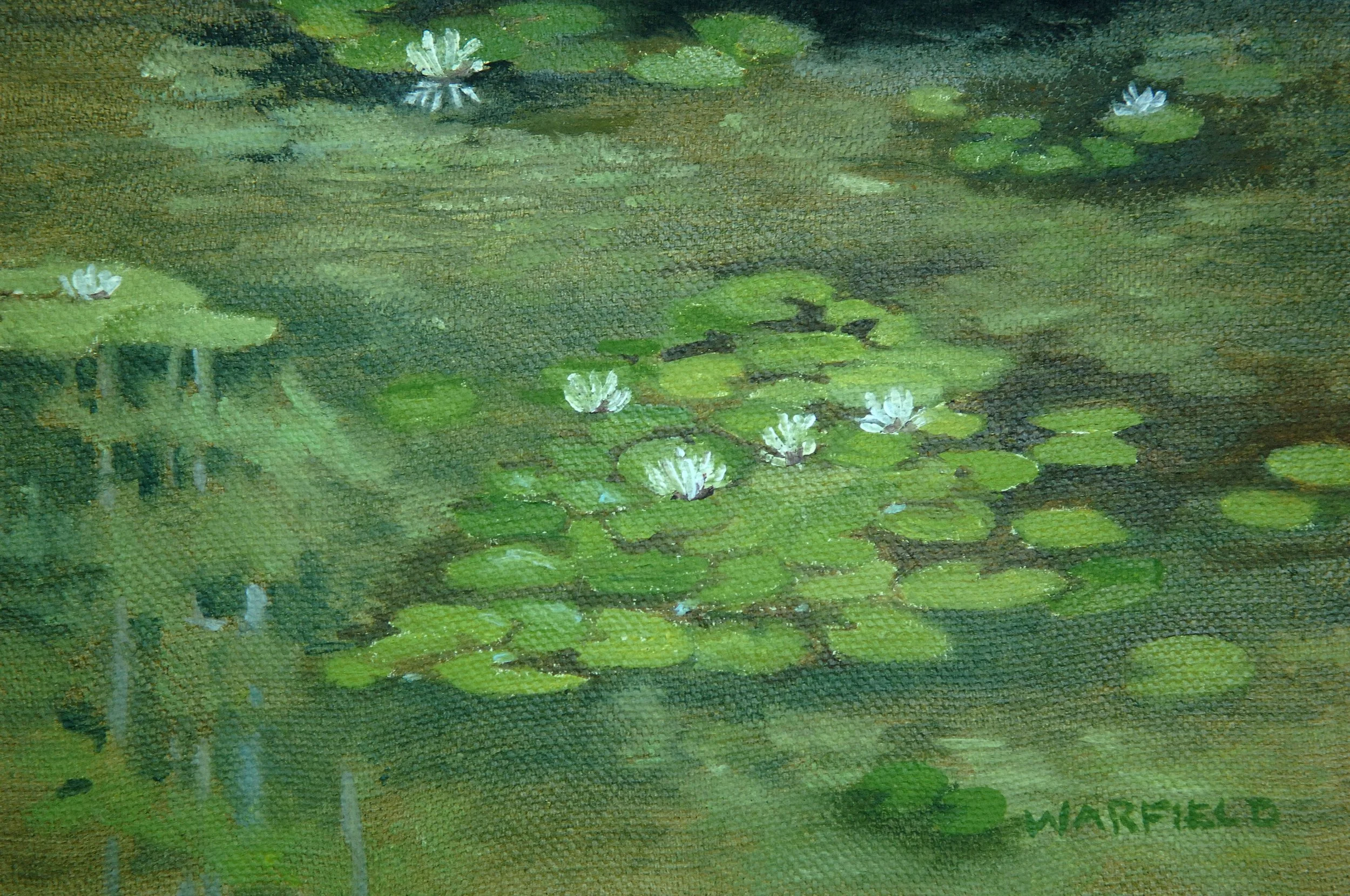  TOPIC  : Maine

 

 PAINTING  : Diary Of Nellie’s Pond, South Bristol, Maine - Friday

 

 MEDIA  : Oil On Canvas

 

 SIZE  : 10" X 14"

 

 PRICE  : Private Collection
