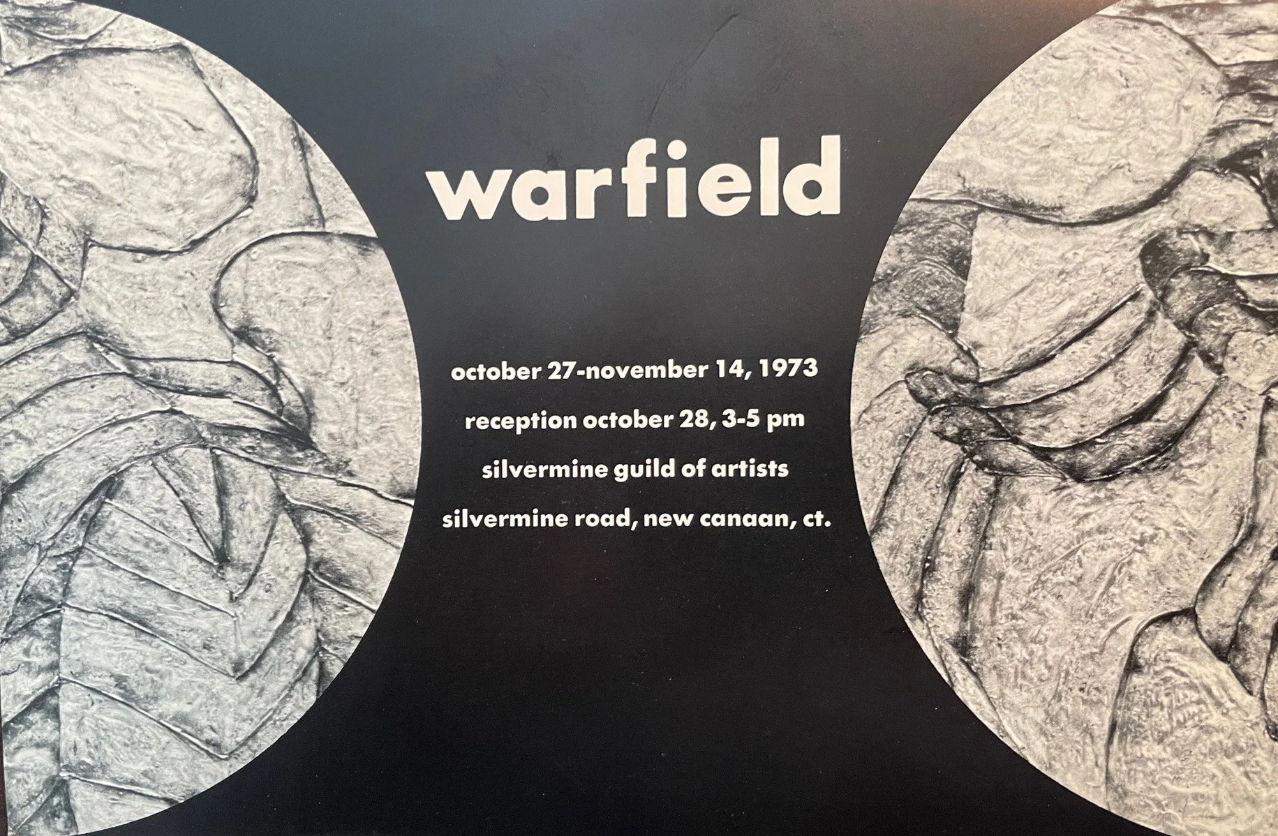  MEDIA  : Mylar Exhibition  Post Card, 1973 