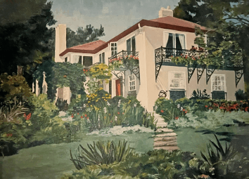  TOPIC  : Shelter Harbor, RI

 

 PAINTING  : The Asten House On Rossini Road, Westerly, Ri

 

 MEDIA  : Oil On Canvas

 

 SIZE  : 20" X 30"

 

 PRICE  : Private Collection
