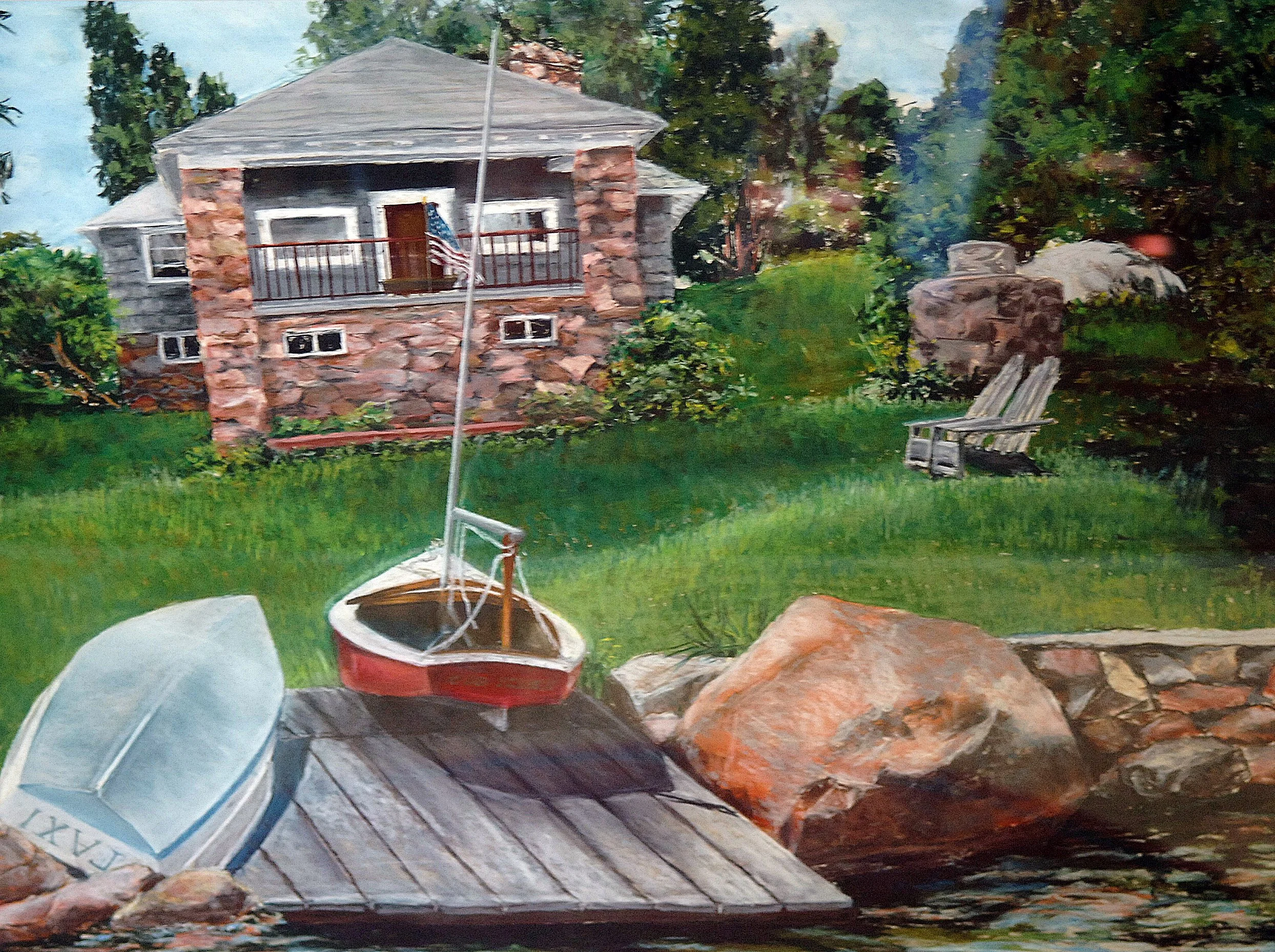  TOPIC  : Shelter Harbor, RI

 

 PAINTING  : The Pond House, Shelter Harbor, Westerly, Ri

 

 MEDIA  : Pastel

 

 SIZE  : 21"  X 28"

 

 PRICE  : $1,200
