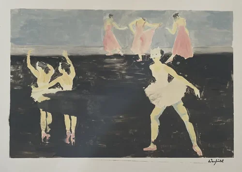  MASKED BALLET 
 

 PRICE  : $200
 

 SIZE  : 12" X 18"
 

 MEDIA  : MONOPRINT
