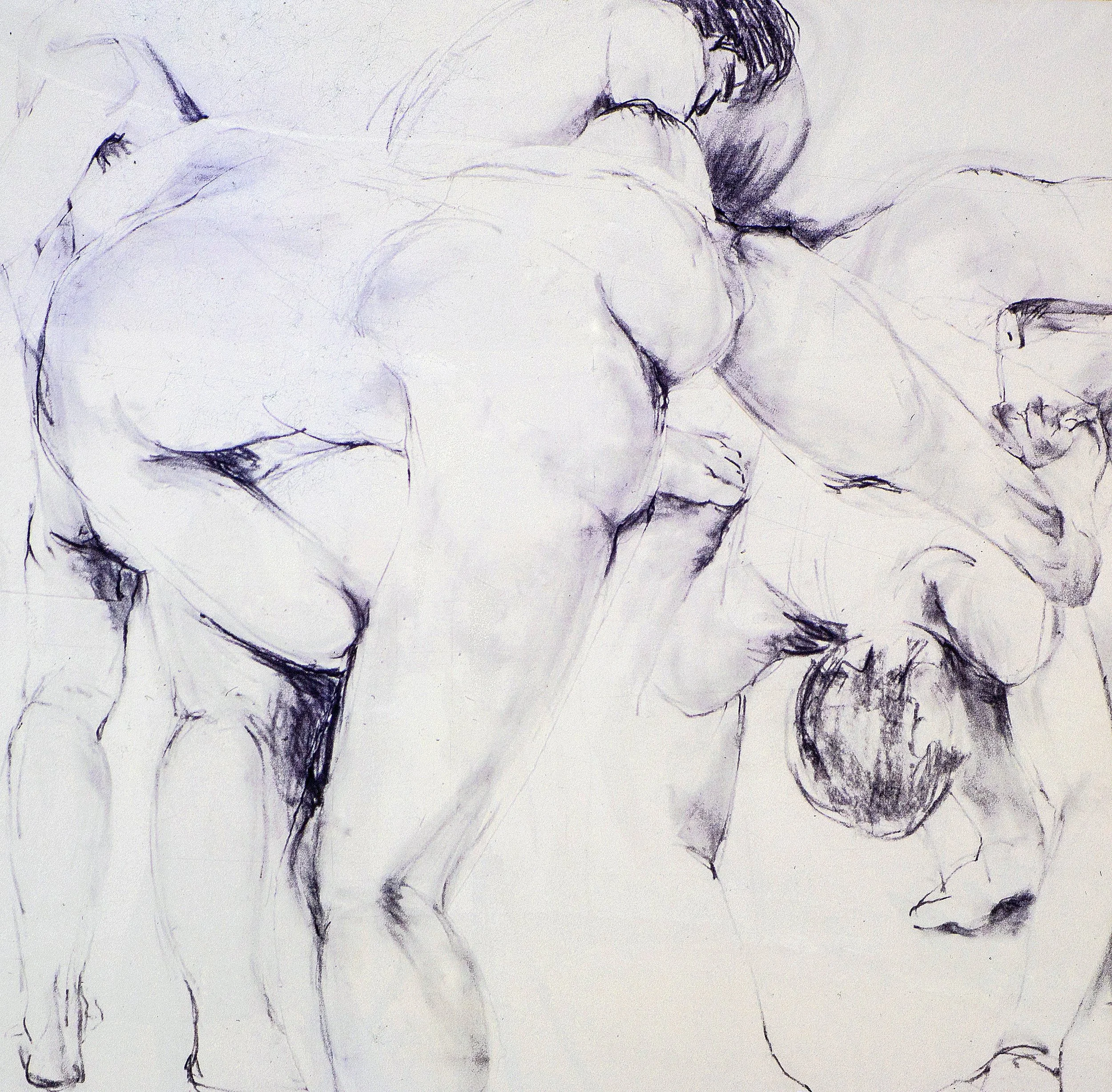  Acrobats 

 

 MEDIA  : Charcoal/Collage

 

 SIZE  : 48" X 48"

 

 PRICE  : $ 3,500
