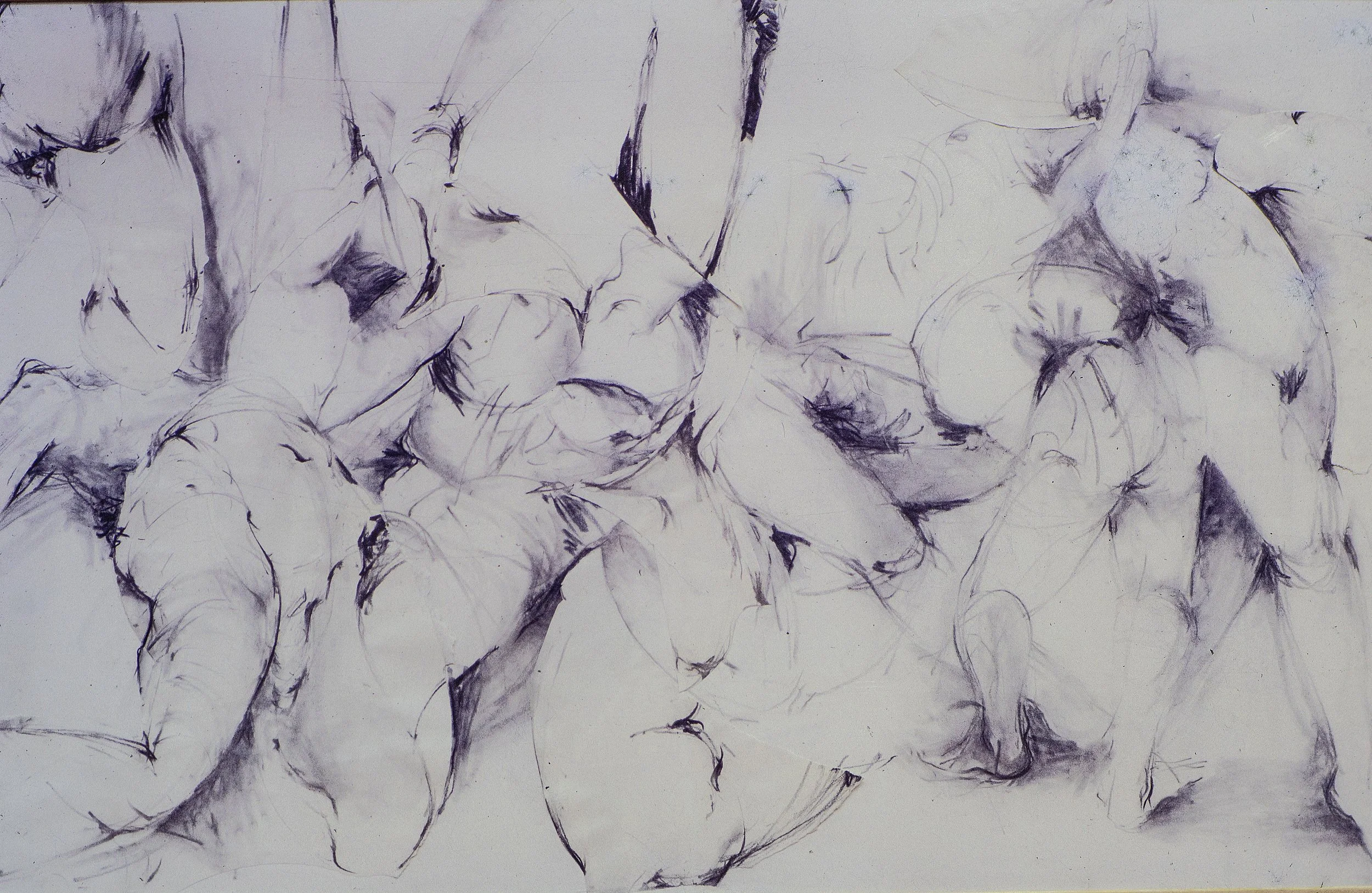  Mardi Gras 

 

 MEDIA  : Charcoal/Collage

 

 SIZE  : 48" X 76"

 

 PRICE  : $ 4,500
