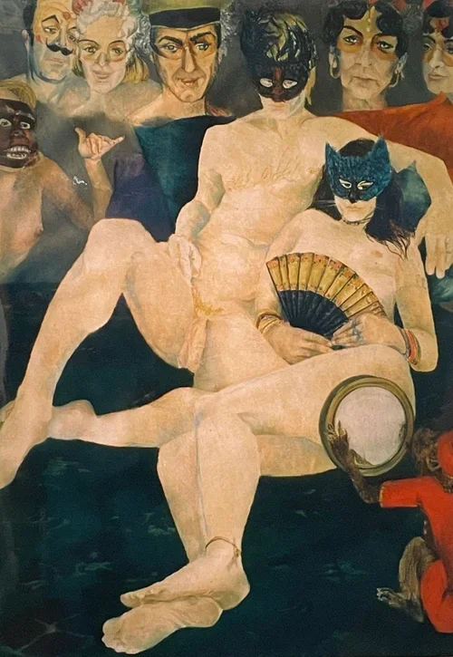  THE PARTY’S OVER 
 

 PRICE  : $6,500
 

 SIZE  : 55" X 68"
 

 MEDIA  : OIL
